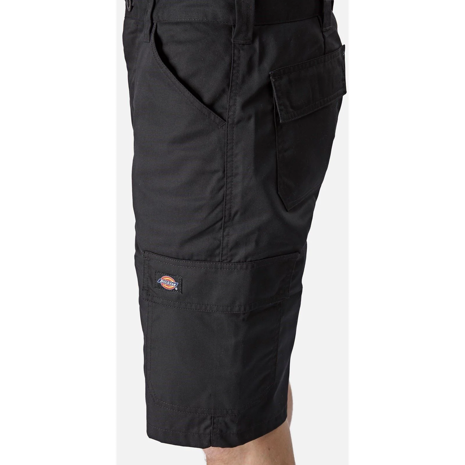 Dickies Everyday Polyester Men's Black Knee-Length Shorts - Image 7