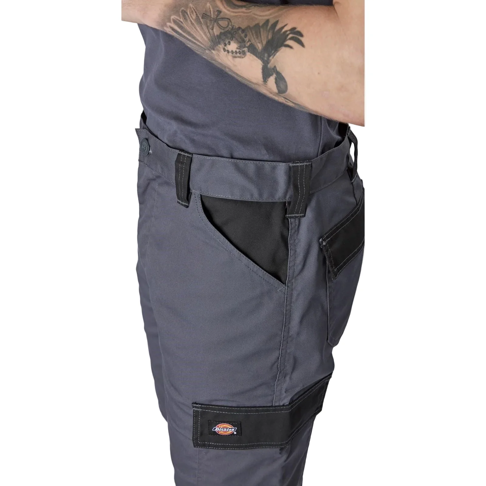 Dickies Everyday Polyester Men's Grey Knee-Length Shorts - Image 6