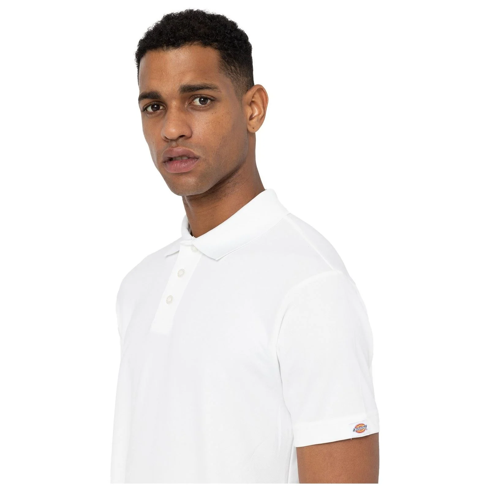 Dickies Men's Everyday Polo Shirt in White - Image 7