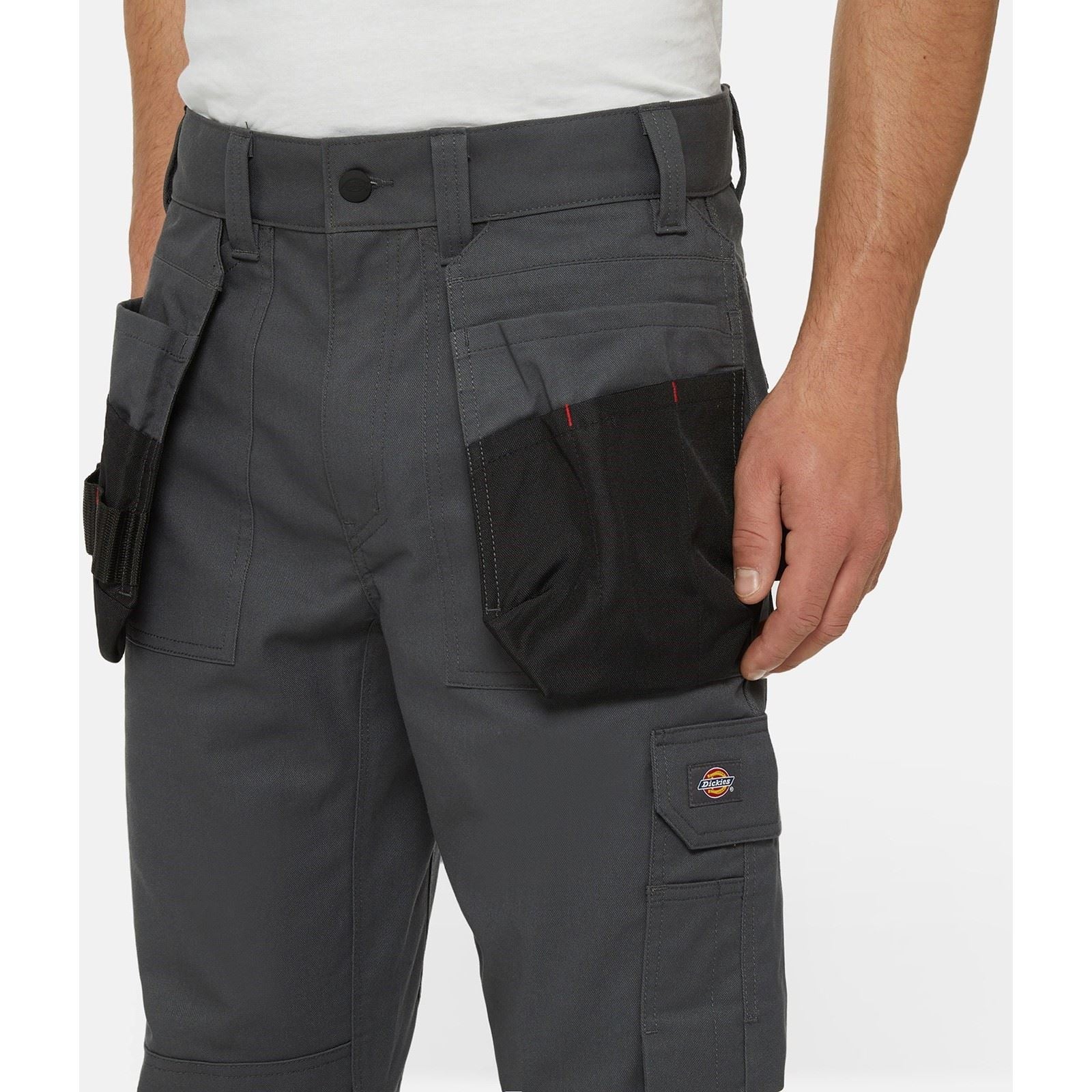 Dickies Men's Multi Pocket Utility Work Pant in Charcoal - Image 3