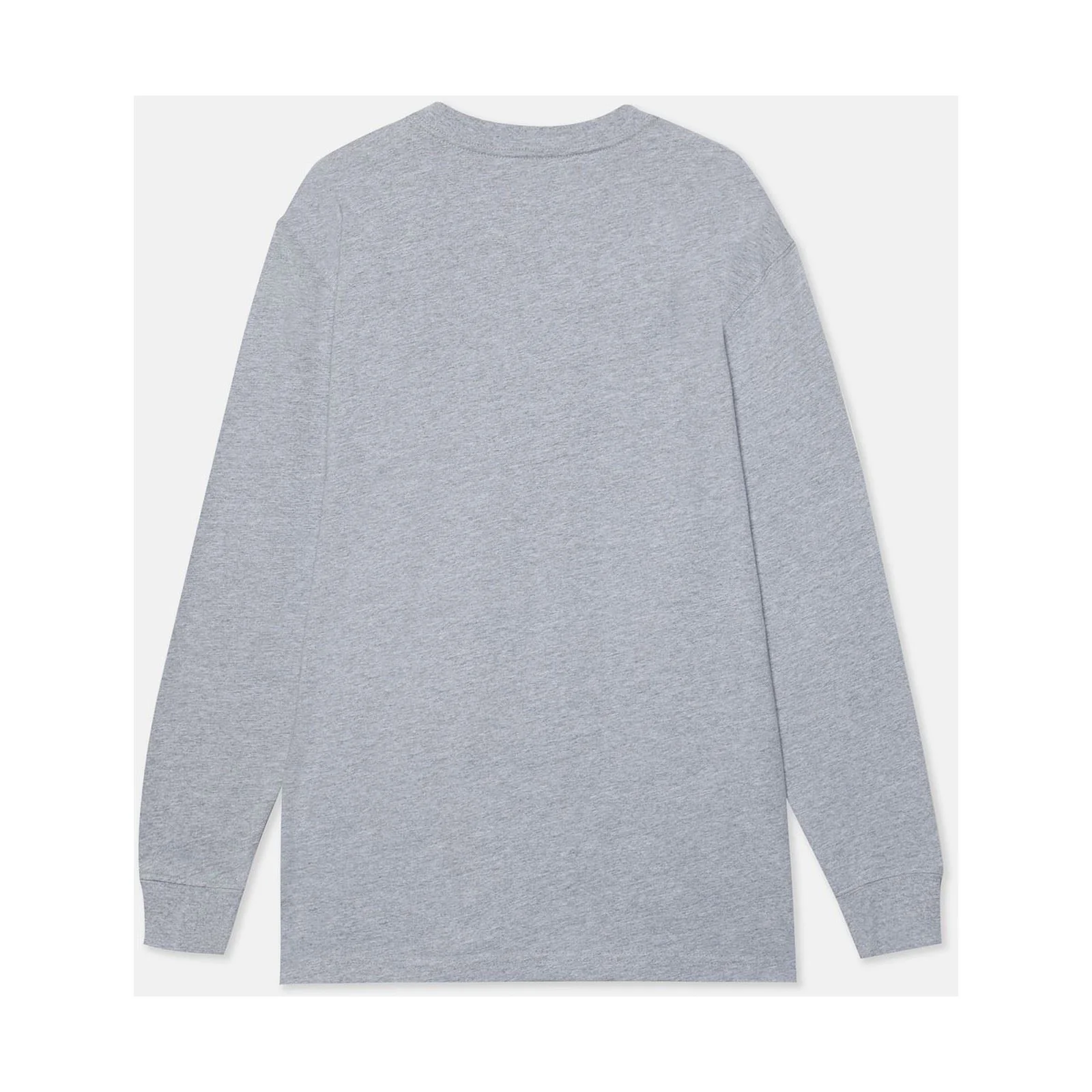 Dickies Pocket Long Sleeve Cotton Men's Grey T-Shirt - Image 2