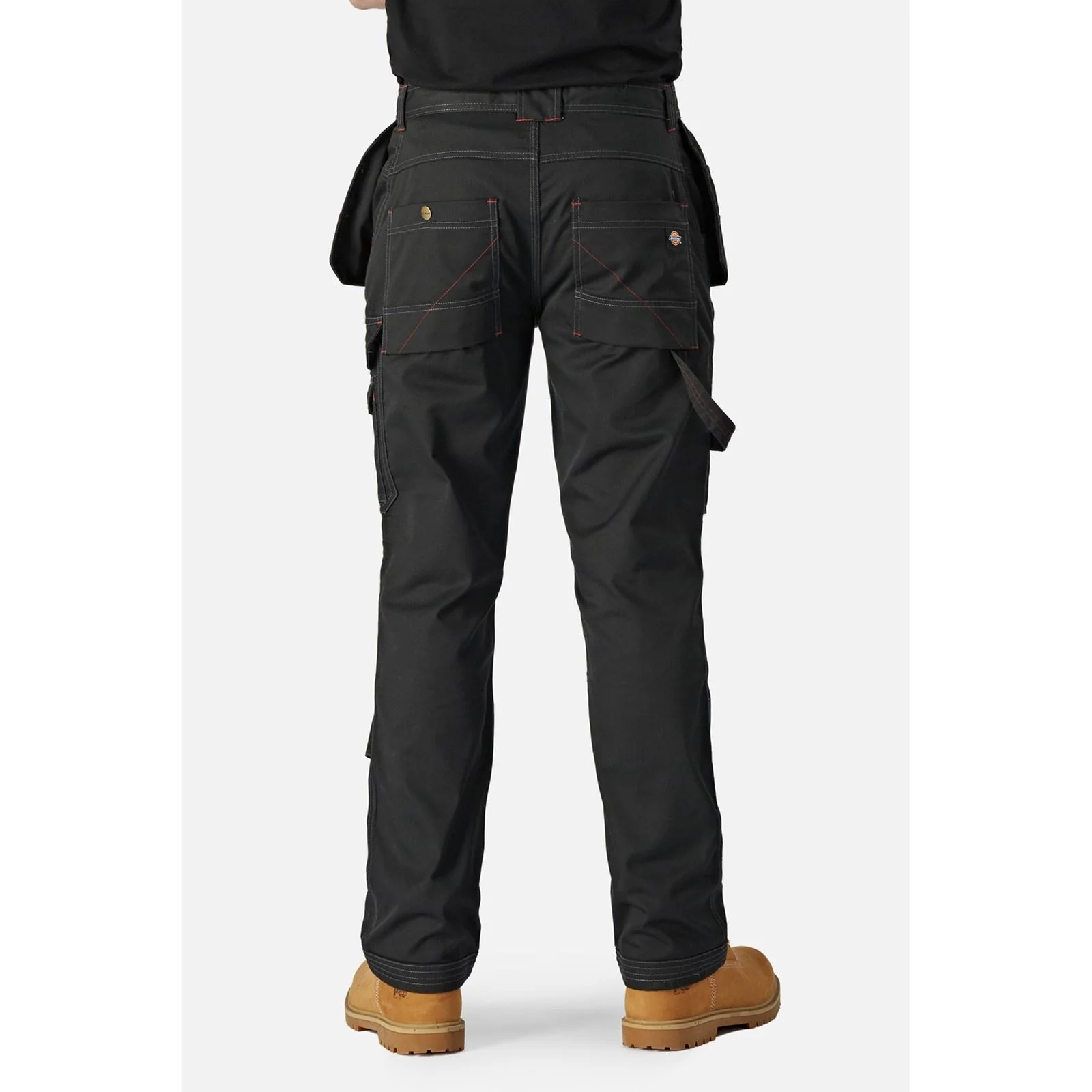 Dickies Men's Redhawk Pro Trousers in Black - Image 2