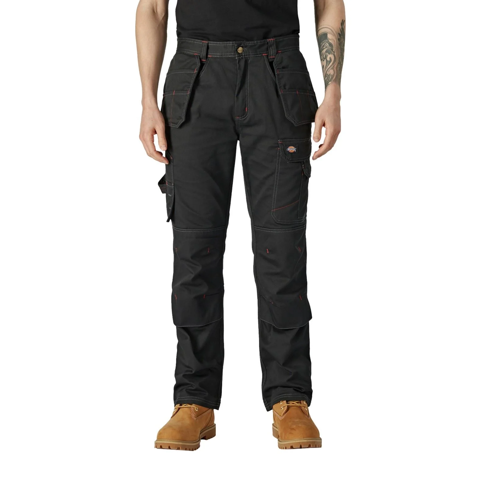 Dickies Redhawk Pro Polyester Men's Black Outdoor Trousers - Image 8