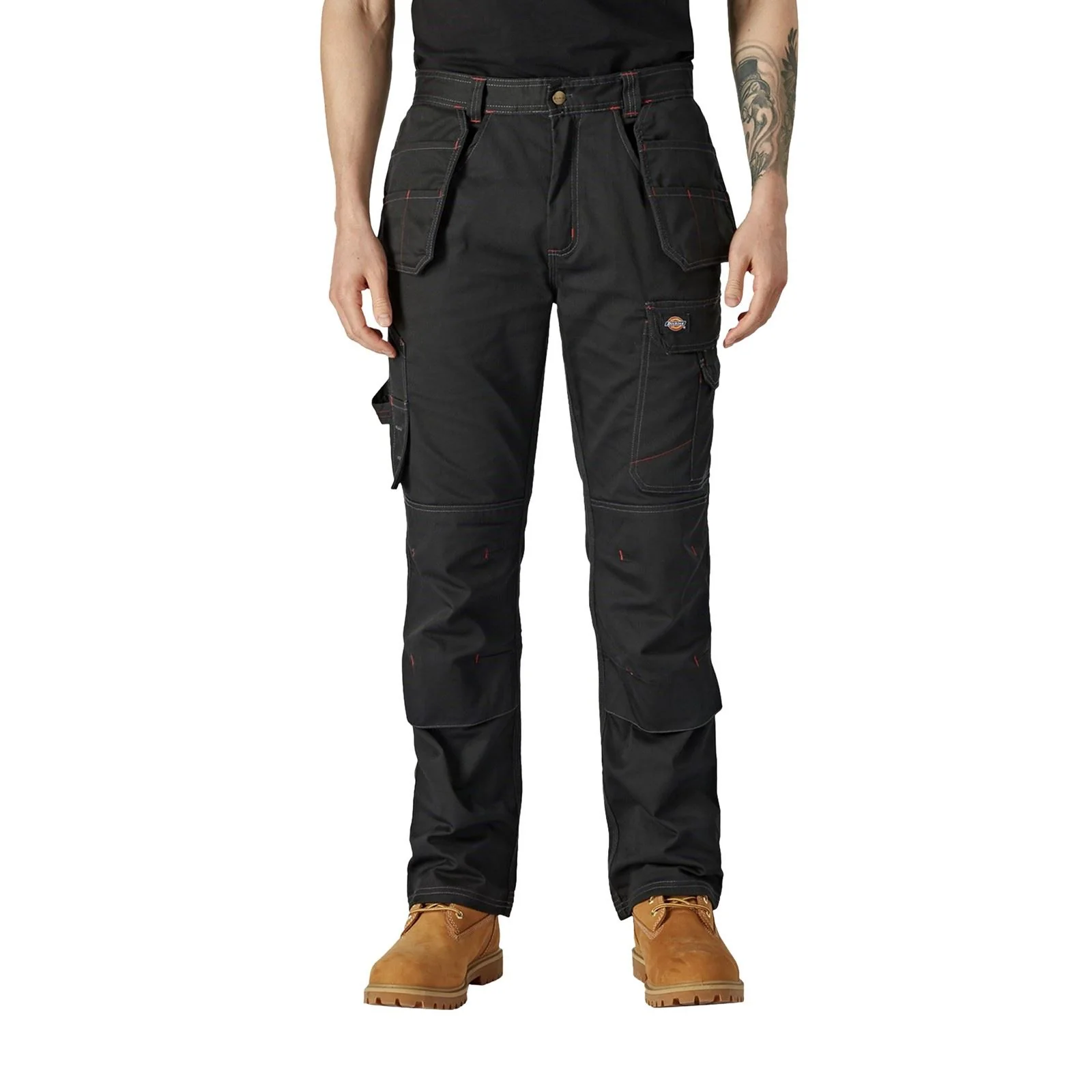 Dickies Redhawk Pro Polyester Men's Black Outdoor Trousers - Image 9