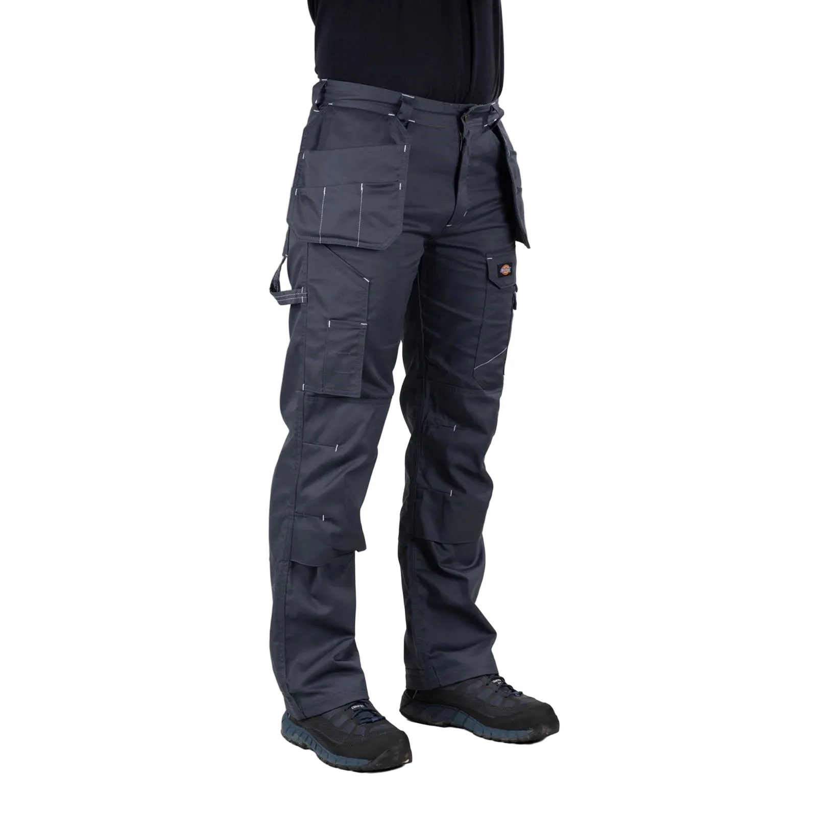 Dickies Men's Redhawk Pro Trousers in Thunder Grey - Image 3