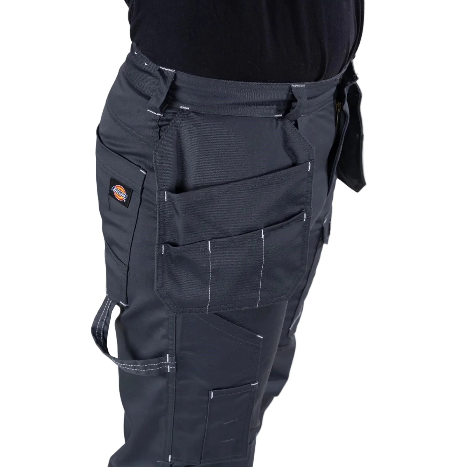 Dickies Men's Redhawk Pro Trousers in Thunder Grey - Image 7