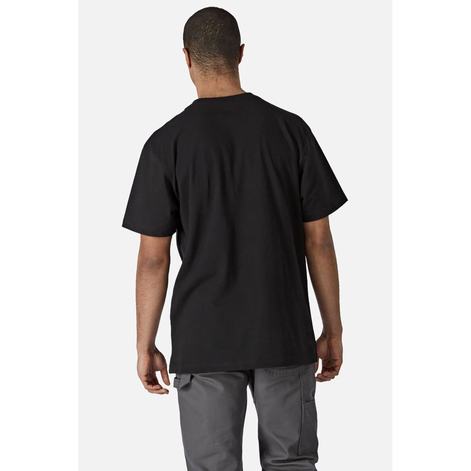 Dickies Short Sleeve Cotton Men's Black T-Shirt - Image 3