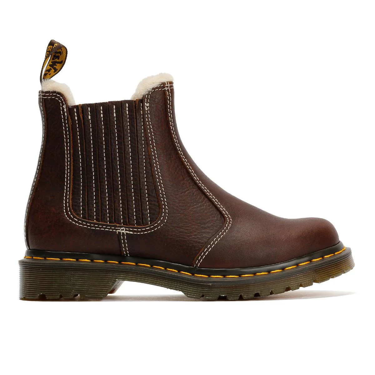 Dr. Martens 2976 Leonore II Chelsea Leather Women's Dark Brown Boots - Image 5
