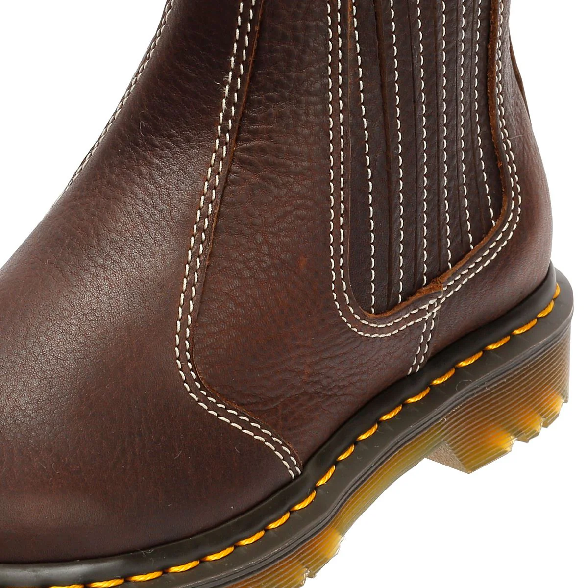 Dr. Martens 2976 Leonore II Chelsea Leather Women's Dark Brown Boots - Image 7
