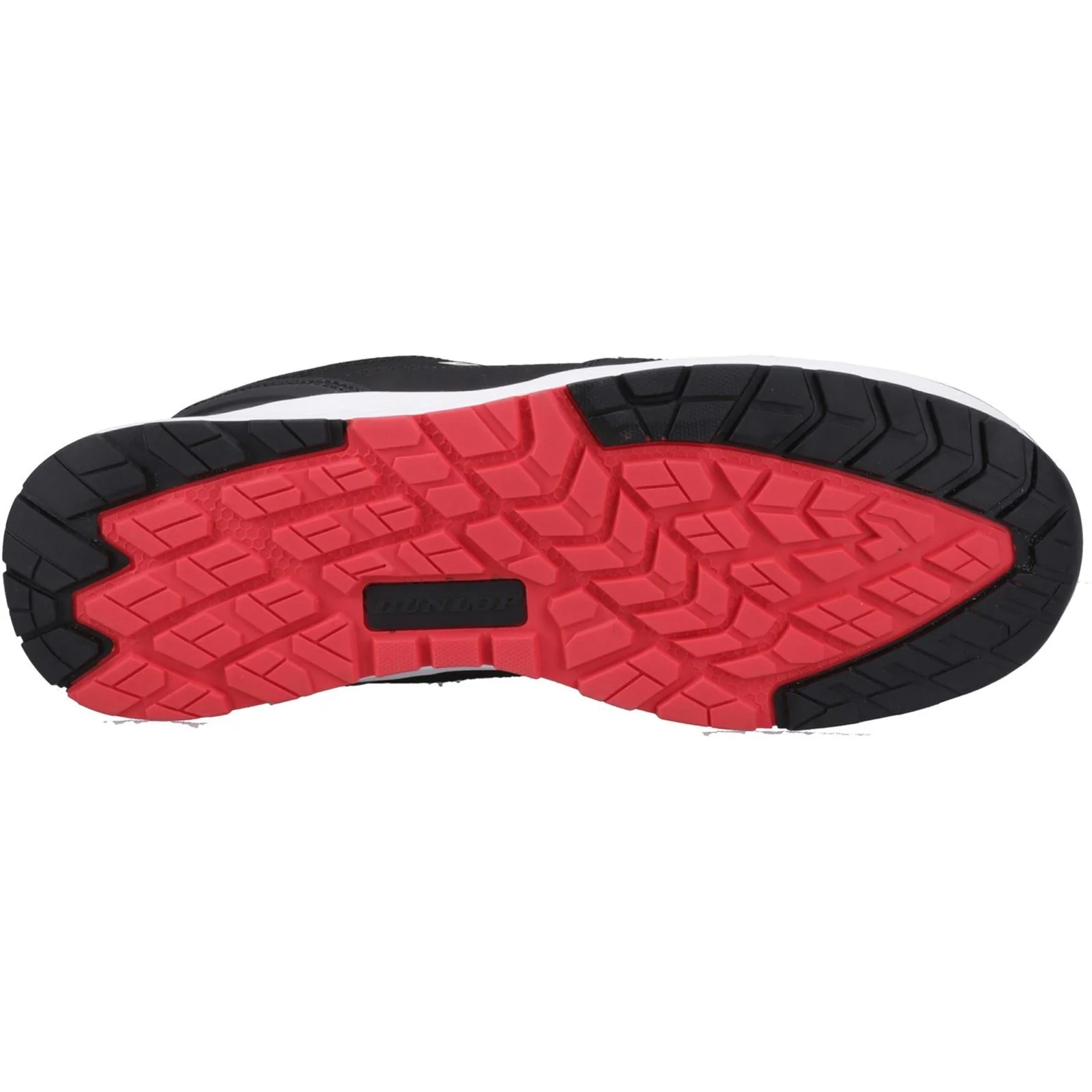 Dunlop Storm Nubuck Men's Black/White/Red Safety Trainers - Image 3
