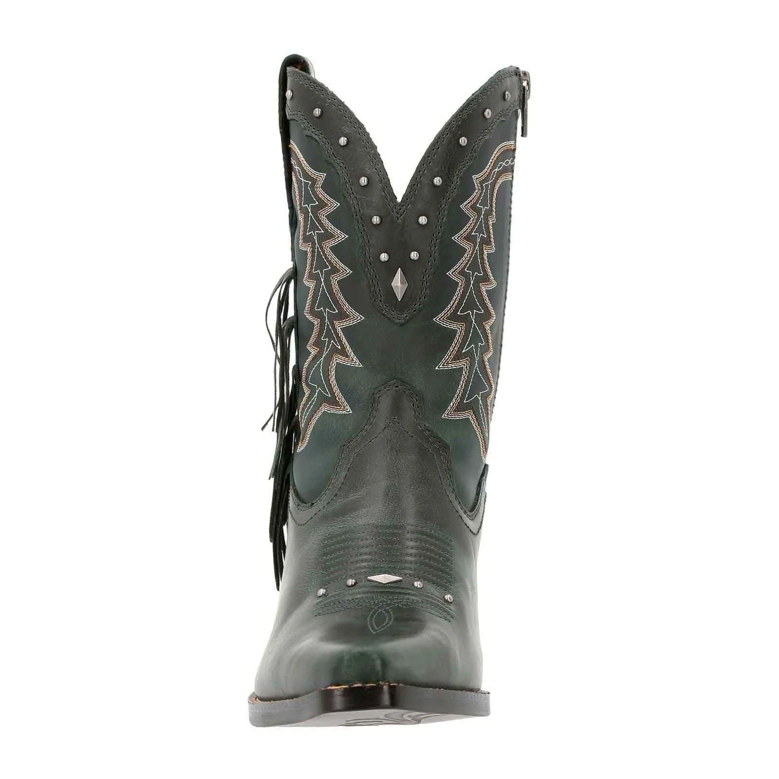 Durango Women's Crush Bootie in Saddle Brown/Denim Blue - Image 3