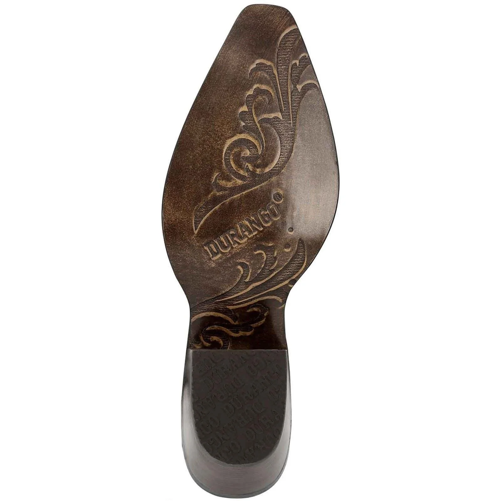 Durango Women's Crush Bootie in Saddle Brown/Denim Blue - Image 4