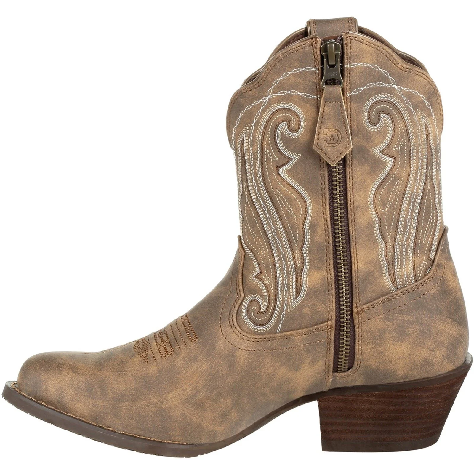 Durango Crush Leather Women's Driftwood Boots - Image 6