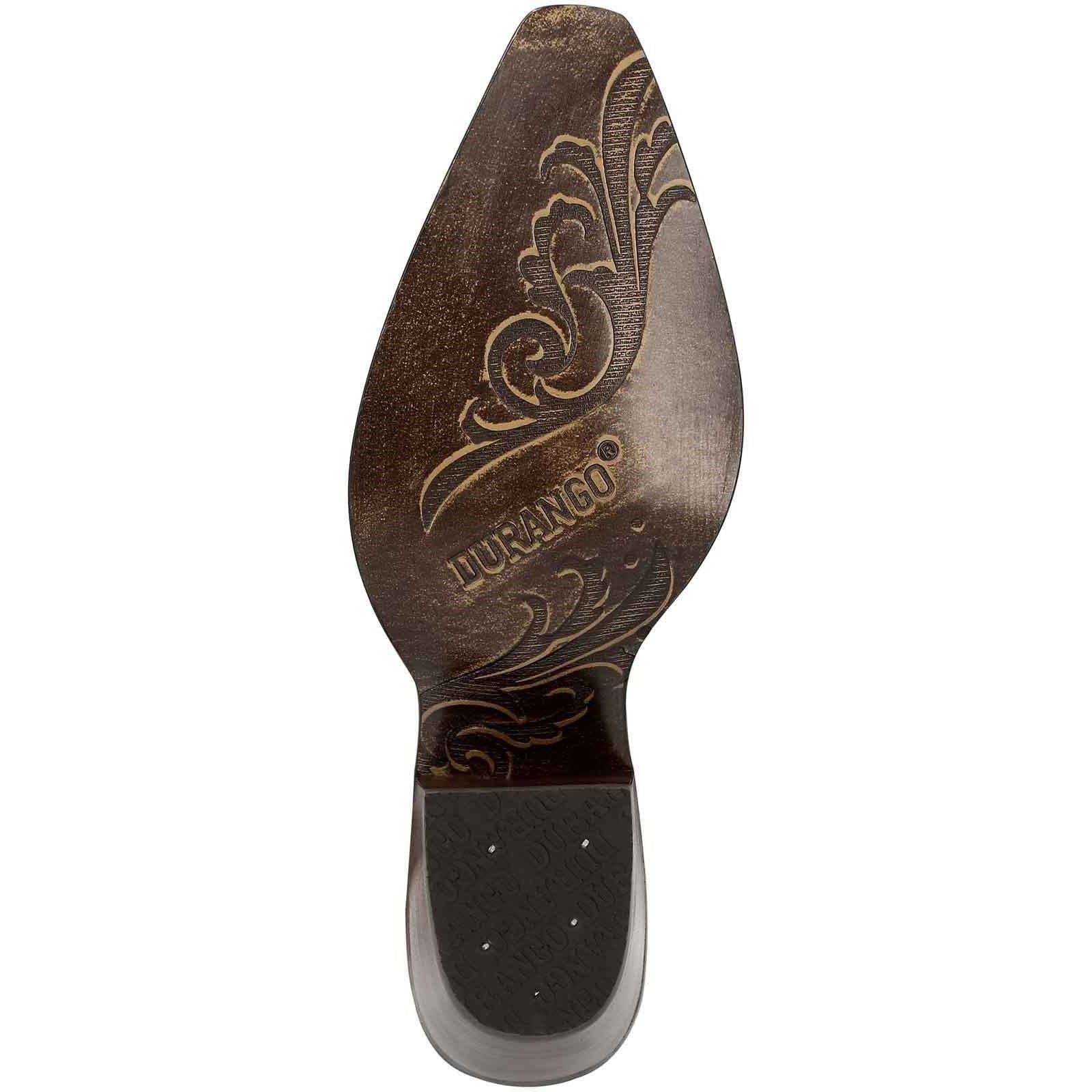 Durango Women's Crush Ankle Boot in Pecan - Image 4