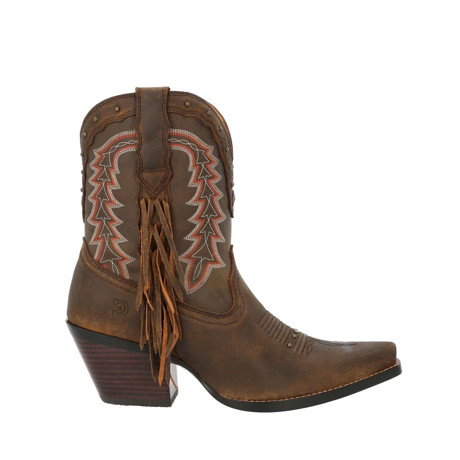 Durango Women's Crush Ankle Boot in Pecan - Image 8