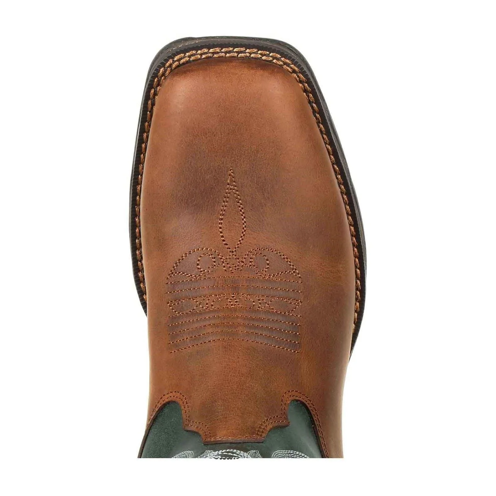 Durango Lady Rebel Leather Women's Brown Evergreen Boots - Image 5