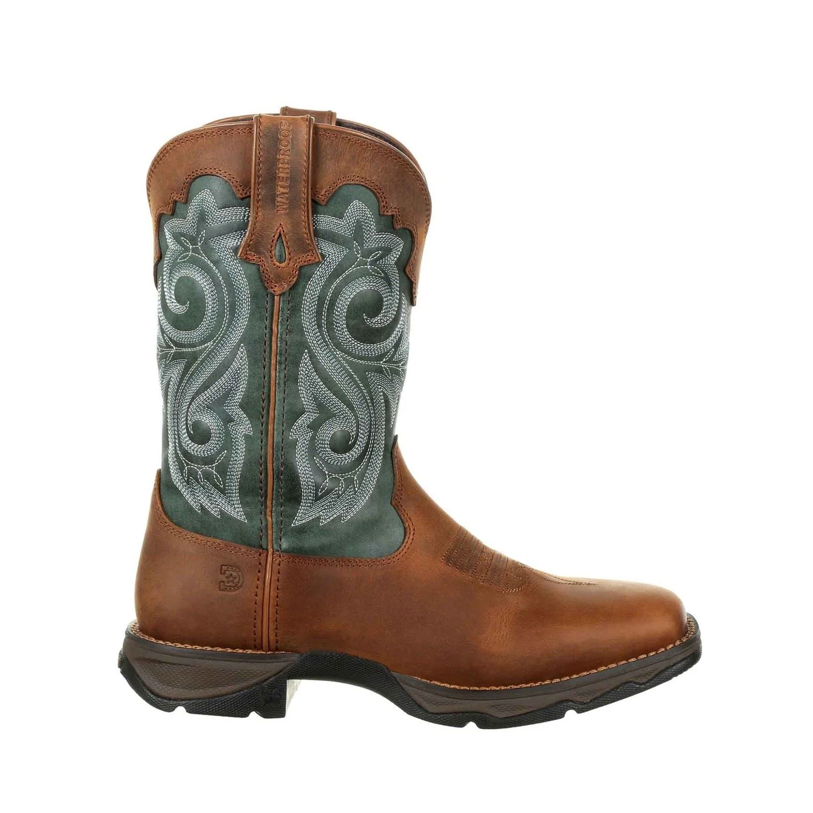 Durango Lady Rebel Leather Women's Brown Evergreen Boots - Image 9