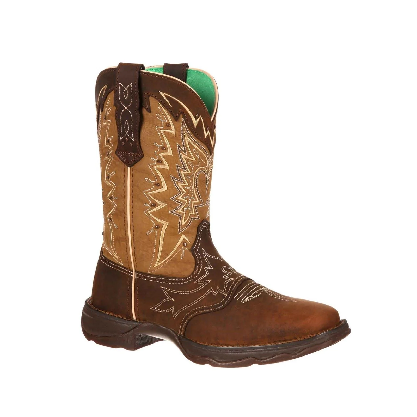 Durango Lady Rebel Leather Women's Nicotine/Brown Boots - Image 9