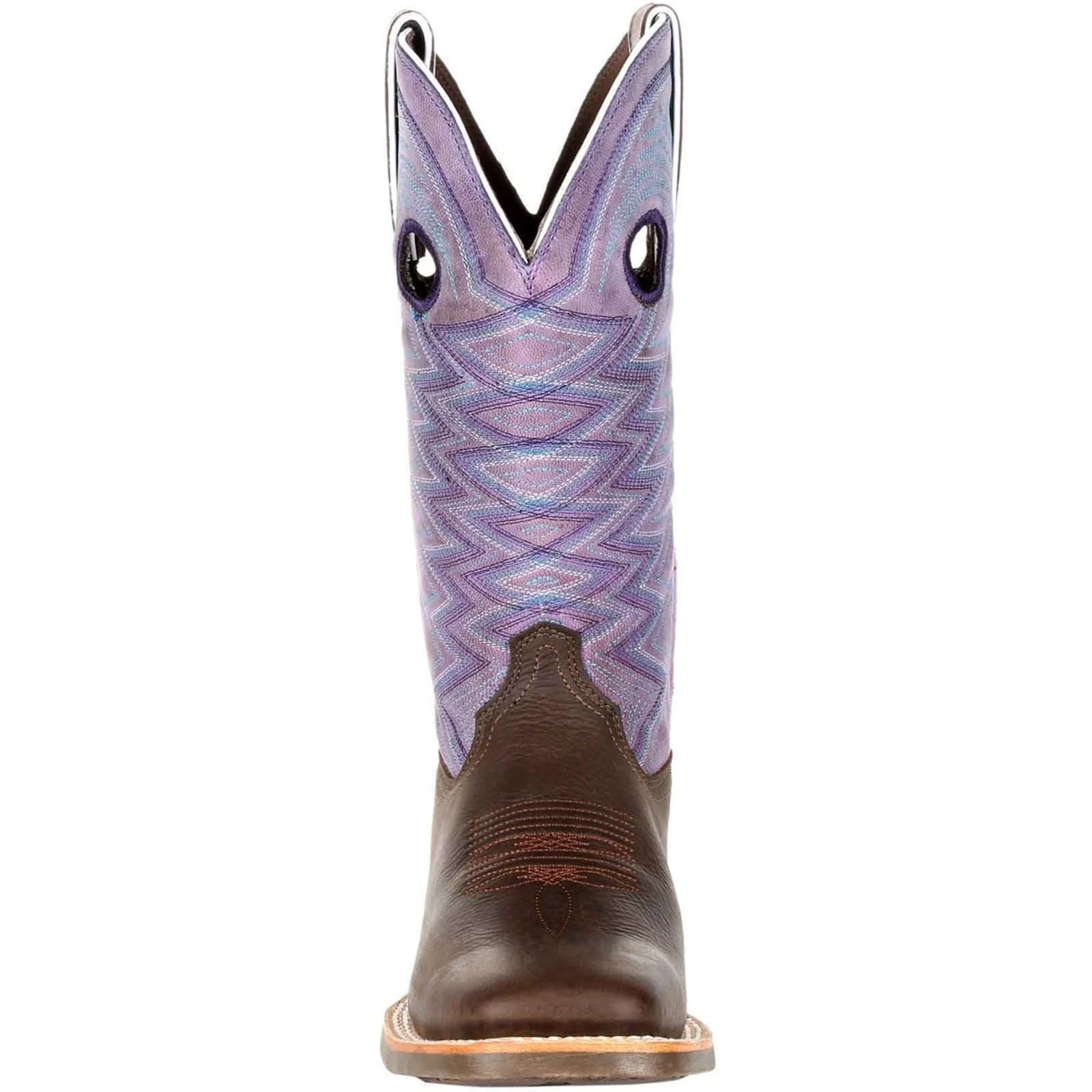 Durango Lady Rebel Pro Leather Women's Dark Earth/Amethyst Boots - Image 3