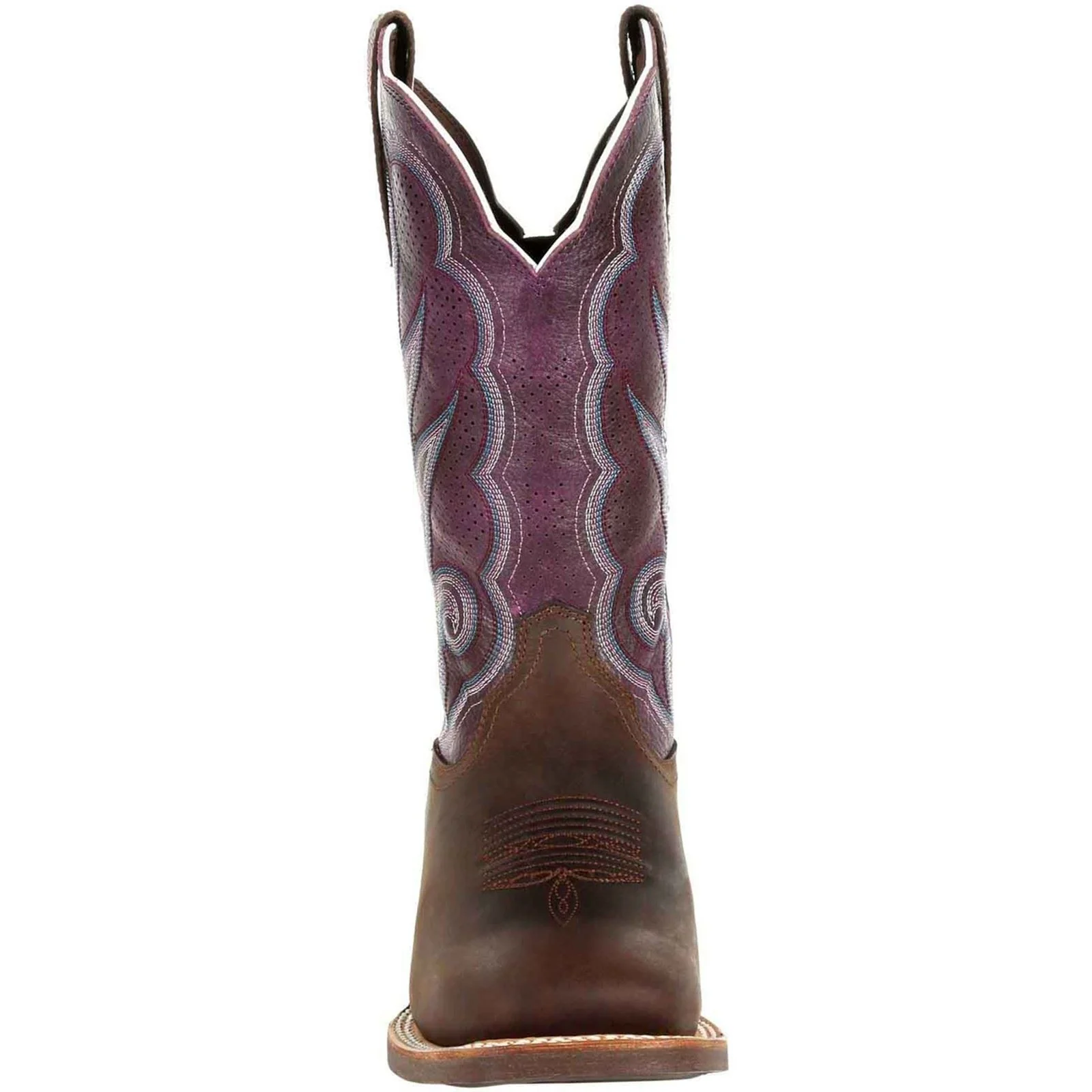 Durango Lady Rebel Pro Leather Women's Oilded Brown/Plum Boots - Image 3