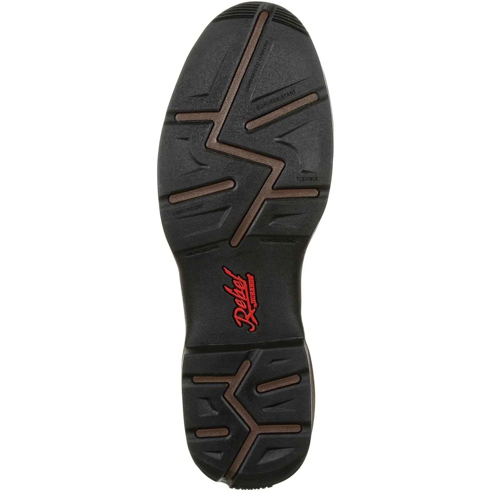 Durango Rebel Leather Men's Coyote Brown Boots - Image 4