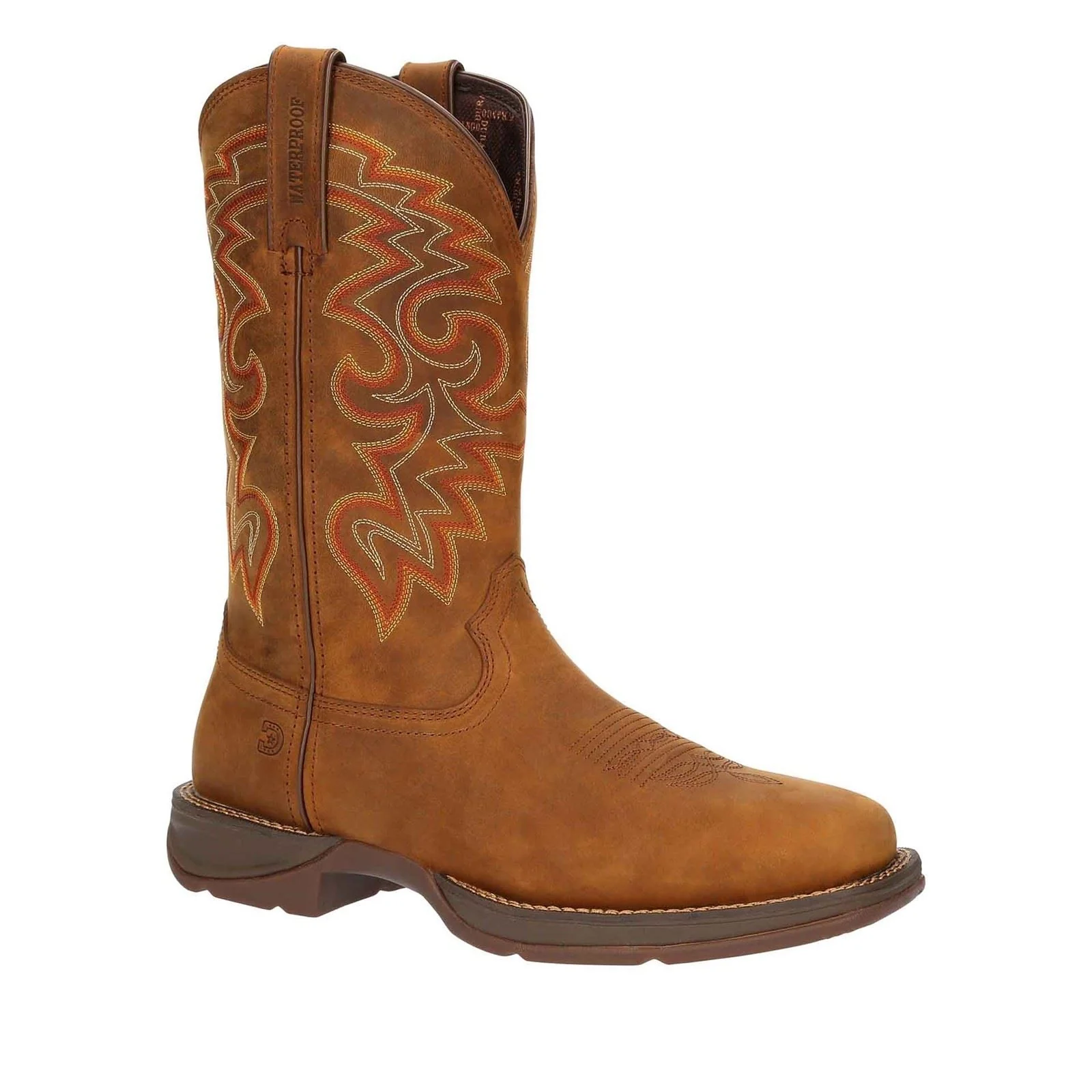 Durango Rebel Leather Men's Russet Boots - Image 9