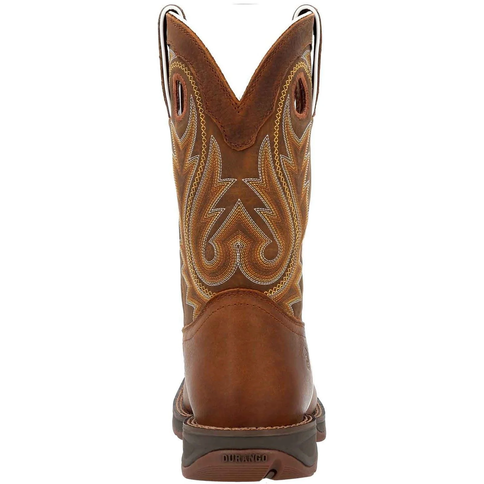 Durango Rebel Leather Men's Saddle Brown Boots - Image 2