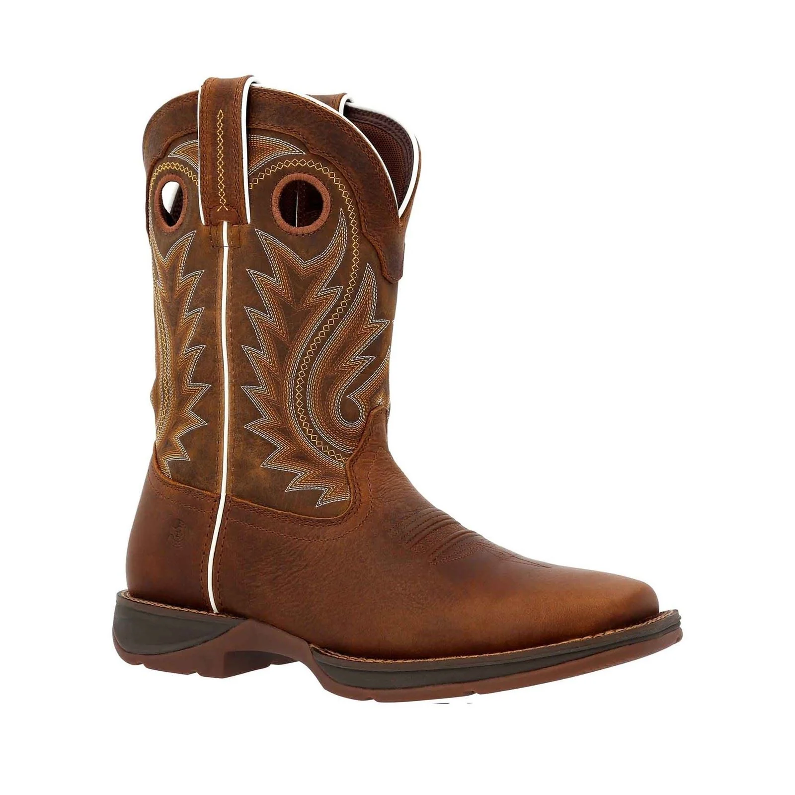 Durango Rebel Leather Men's Saddle Brown Boots - Image 9