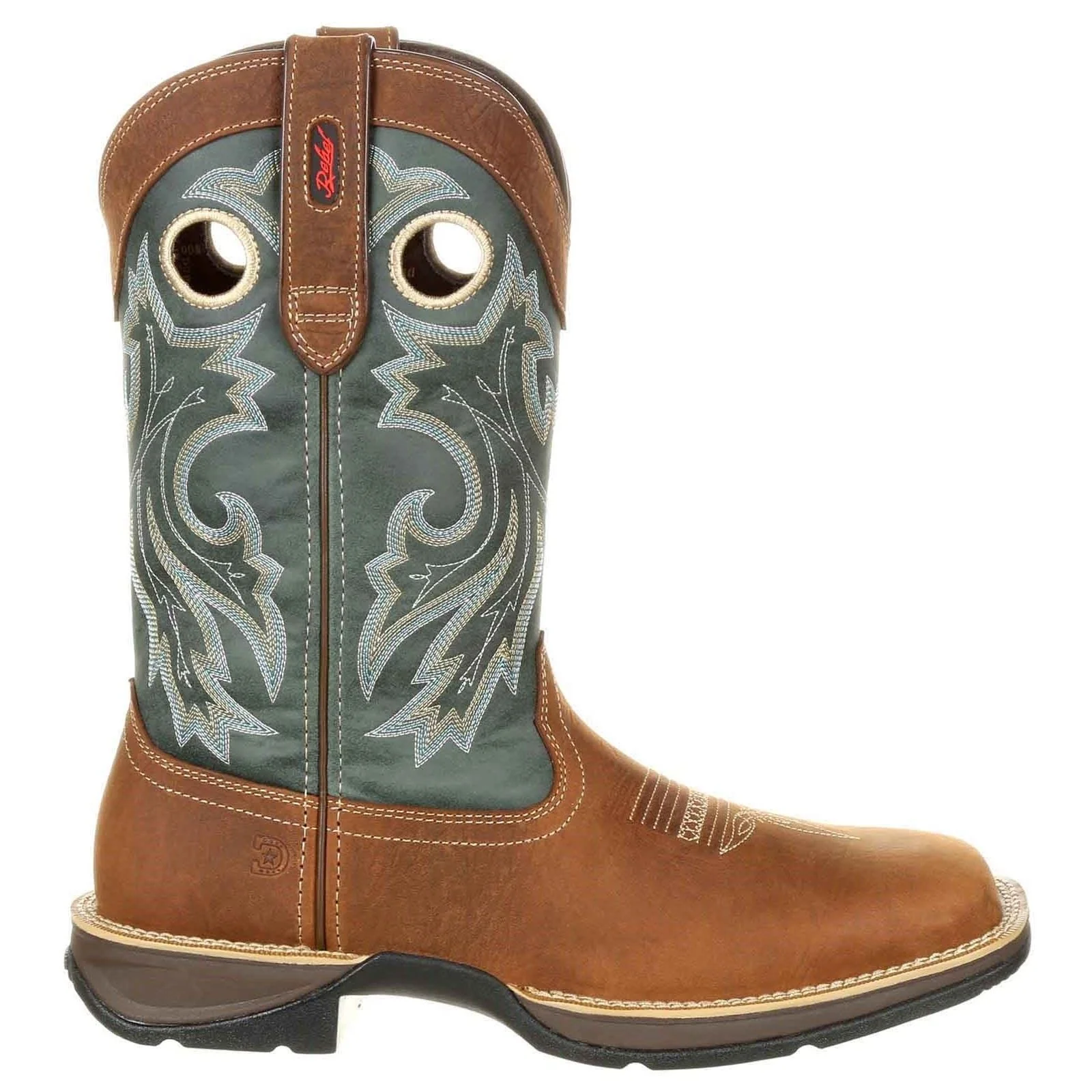 Durango Rebel Leather Men's Saddlehorn/Clover Boots - Image 7