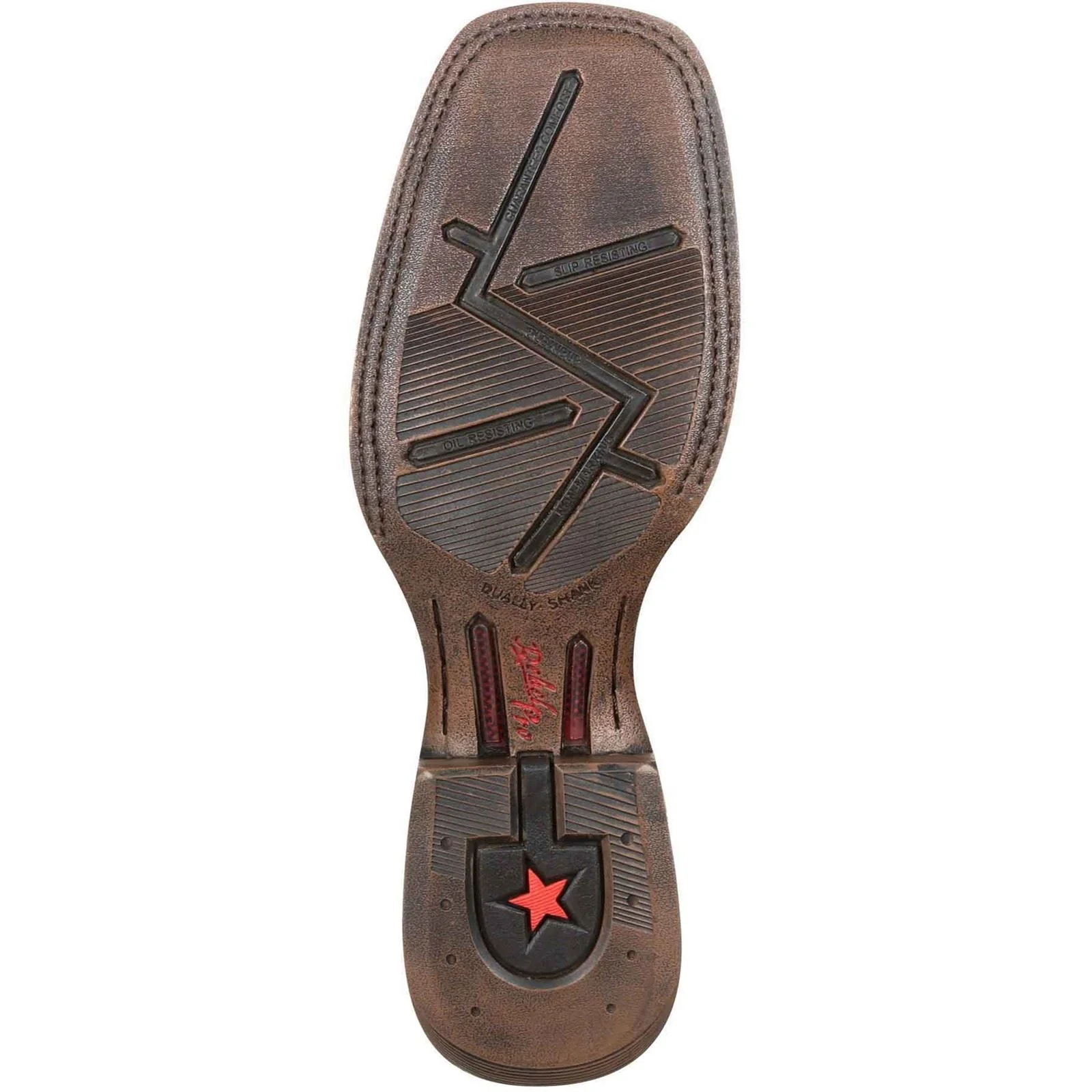 Durango Rebel Pro Leather Men's Belgian Brown/Denim Blue Boots - Image 4