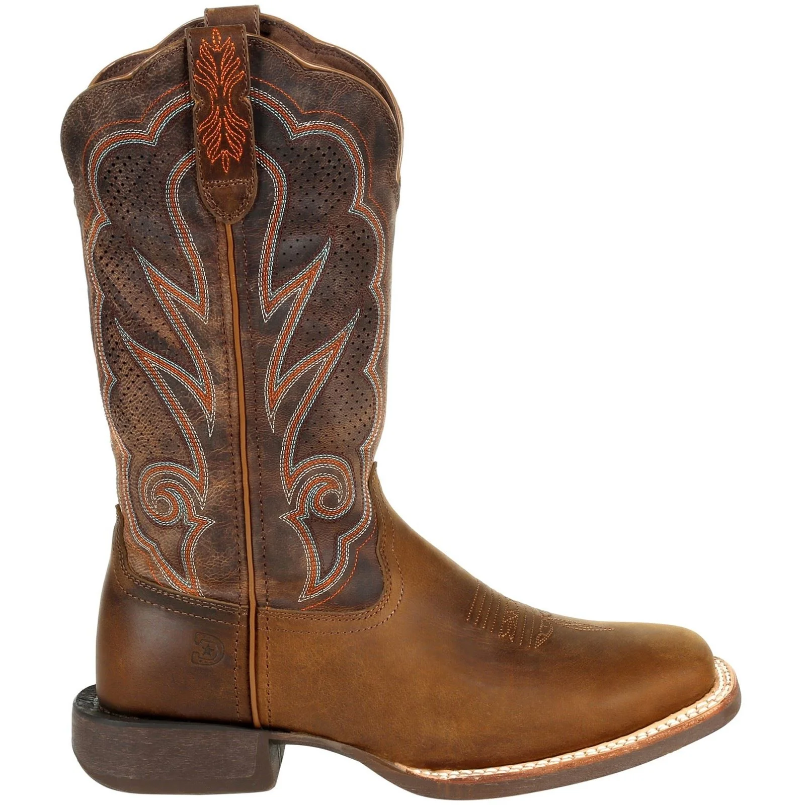Durango Rebel Pro Leather Men's Distressed Cognac Boots - Image 7