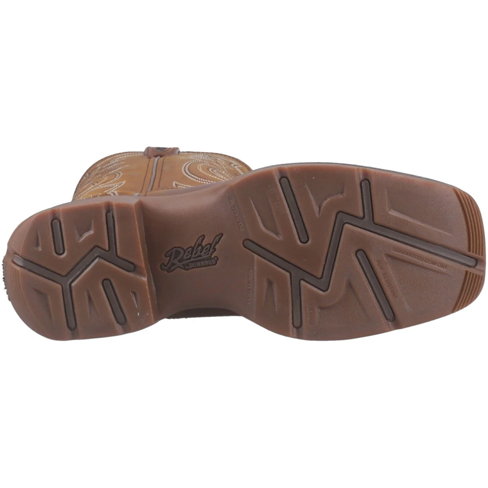 Durango Rebel Pro Leather Men's Flaxen Brown Boots - Image 4