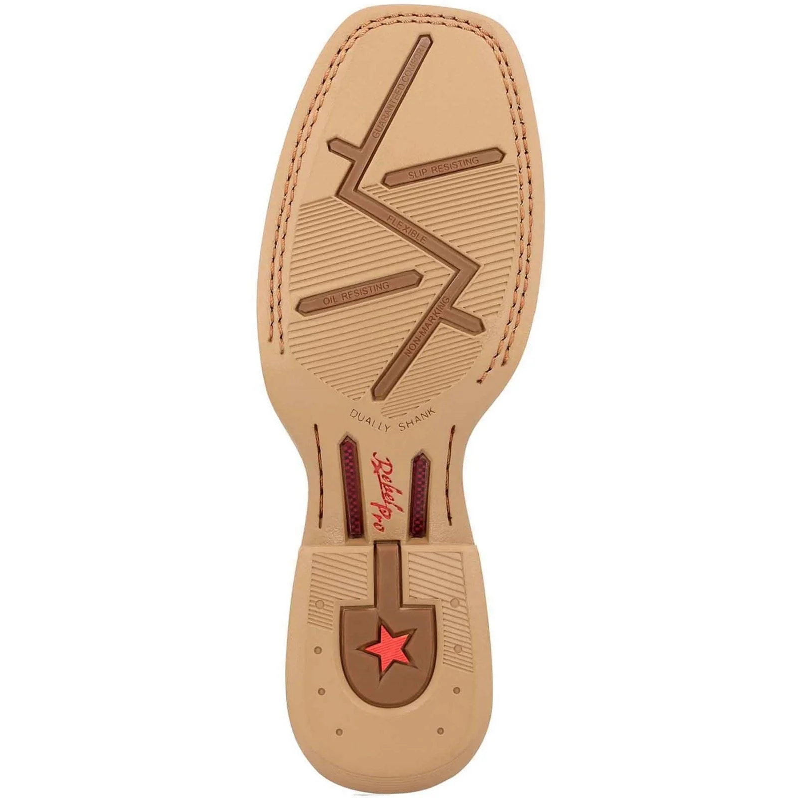 Durango Rebel Pro Leather Men's Worn Brown/Chili Pepper Boots - Image 4