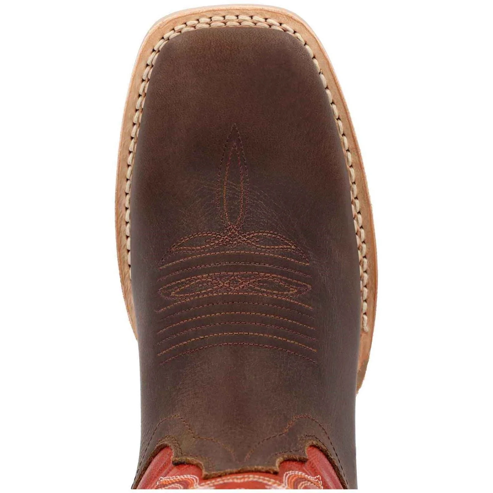 Durango Rebel Pro Leather Men's Worn Brown/Chili Pepper Boots - Image 5
