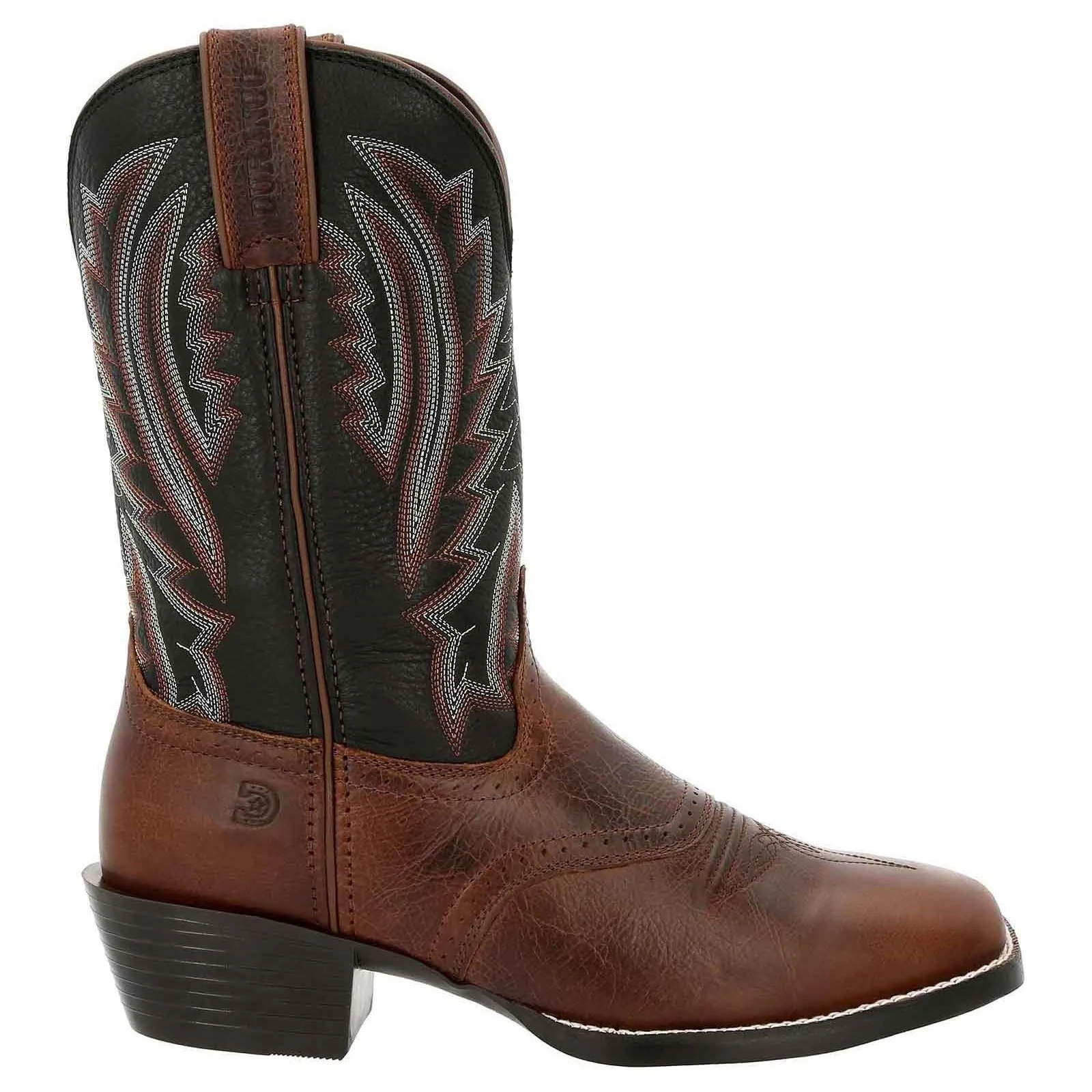 Durango Westward Leather Men's Dark Chestnut/Black Onyx Boots - Image 6