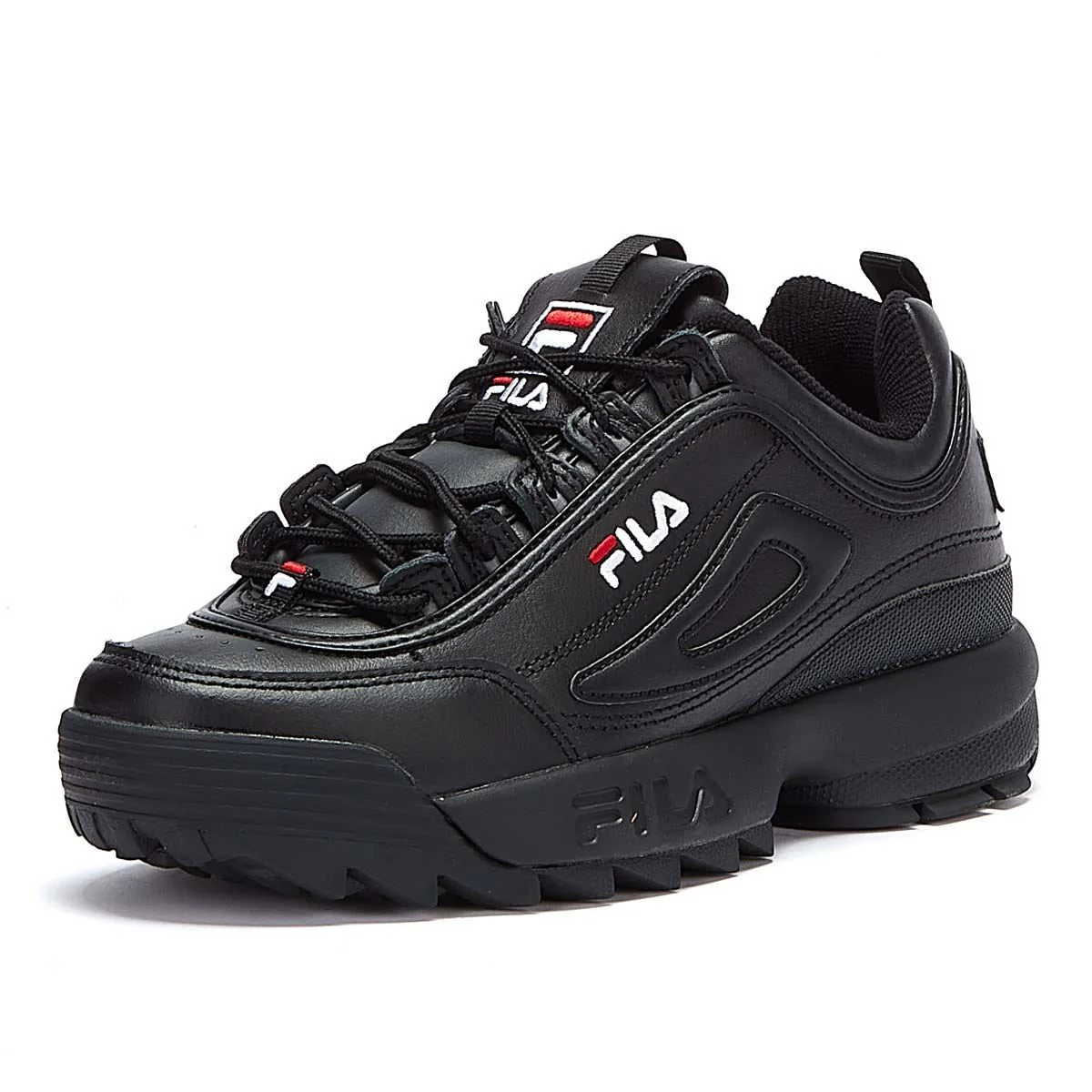 FILA - 5FM00002-14 UN DISRUPTOR II PREMIUM BLACK/WHT/FRED - Image 3