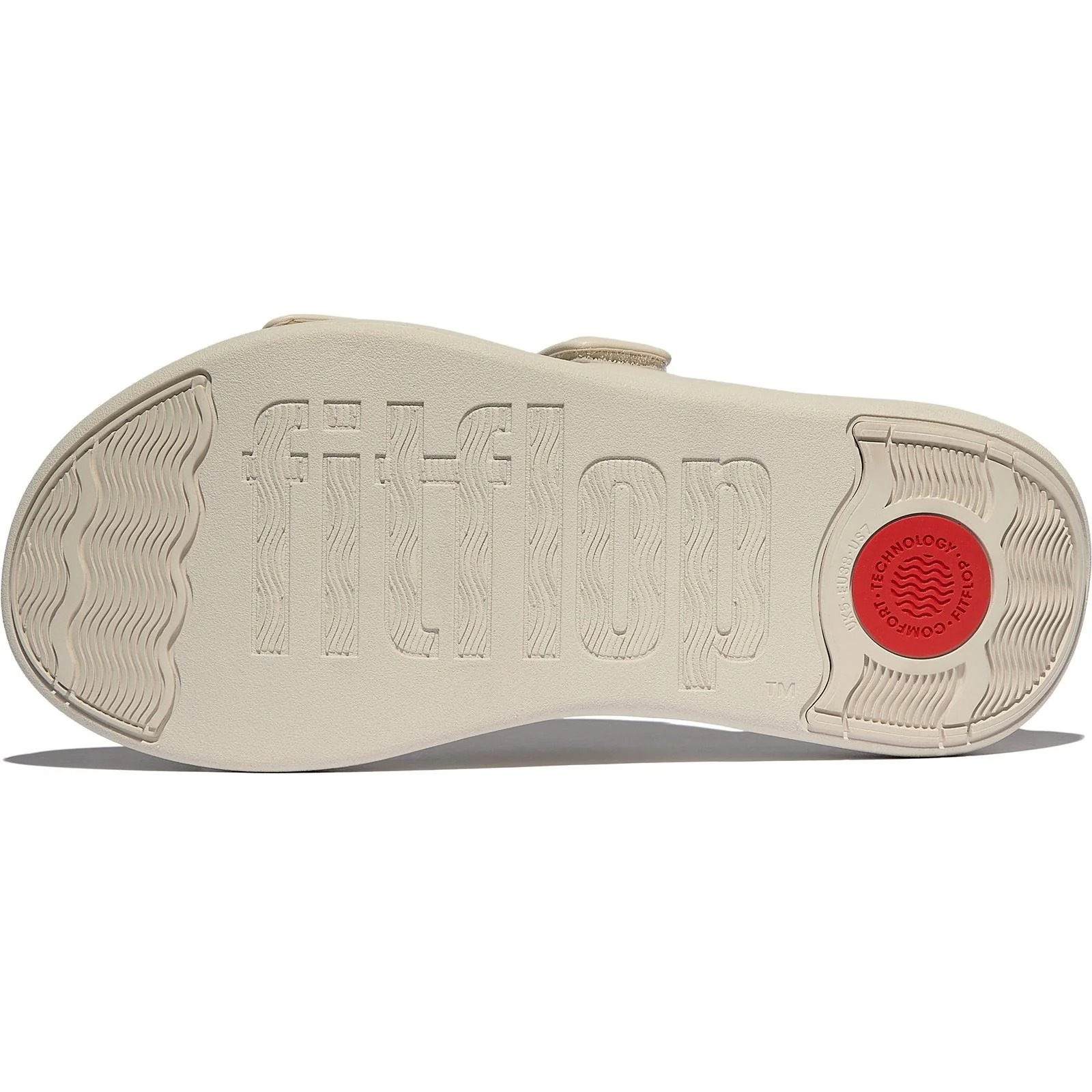 Fitflop F-Mode Go Polyurethane Women's Paris Beige Sandals - Image 2