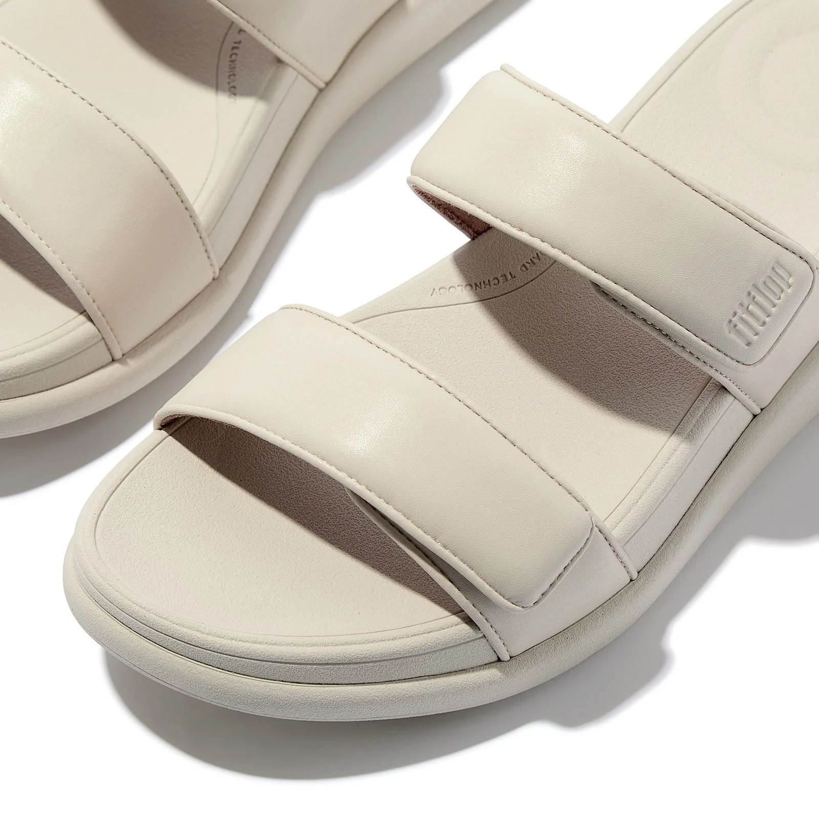 Fitflop F-Mode Go Polyurethane Women's Paris Beige Sandals - Image 5