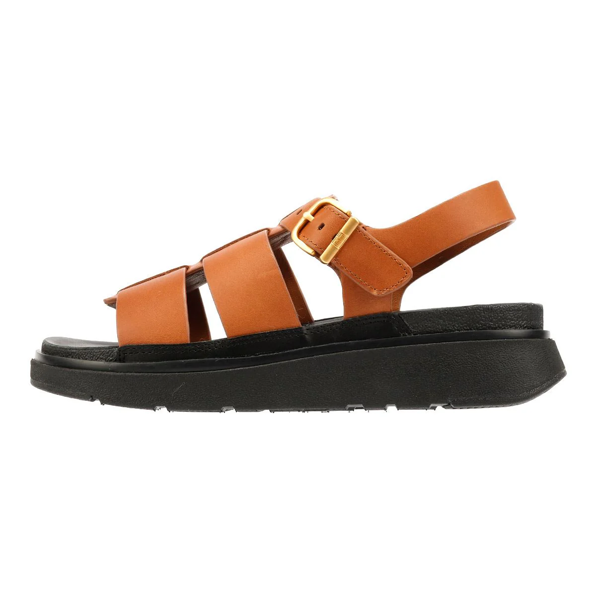 FitFlop GEN-FF Fisherman Leather Women's Deep Tan Sandals - Image 6
