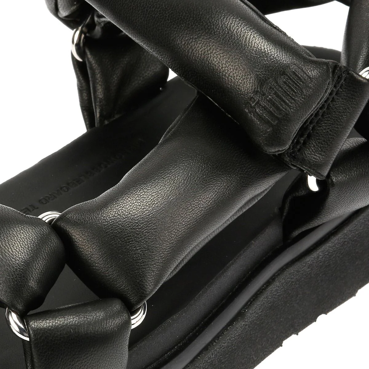 FitFlop Gen-FF Soft Leather Women's Black Sandals - Image 7