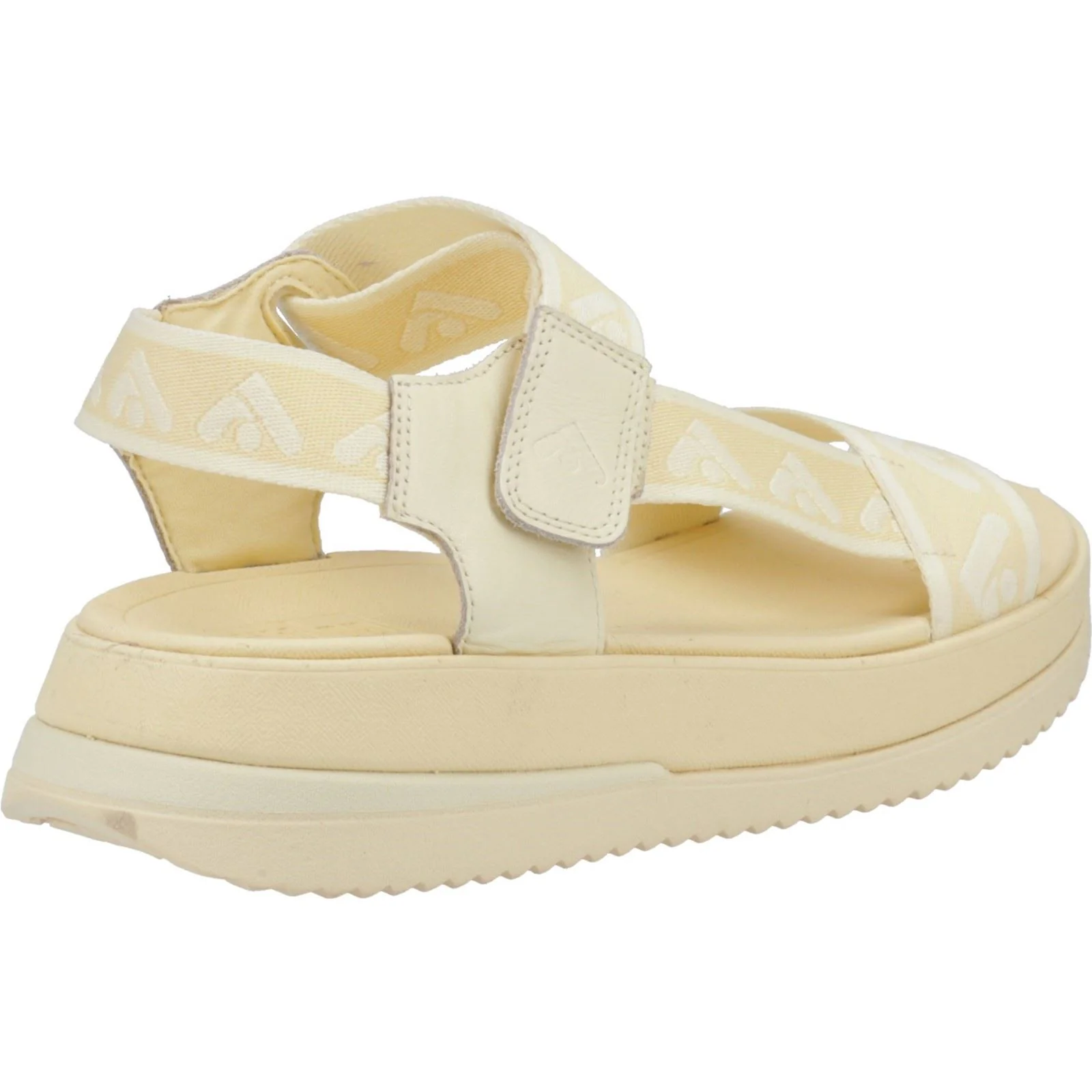 Fitflop Surff Back Strap Polyester/Leather Women's Mellow Yellow Wide Sandals - Image 2