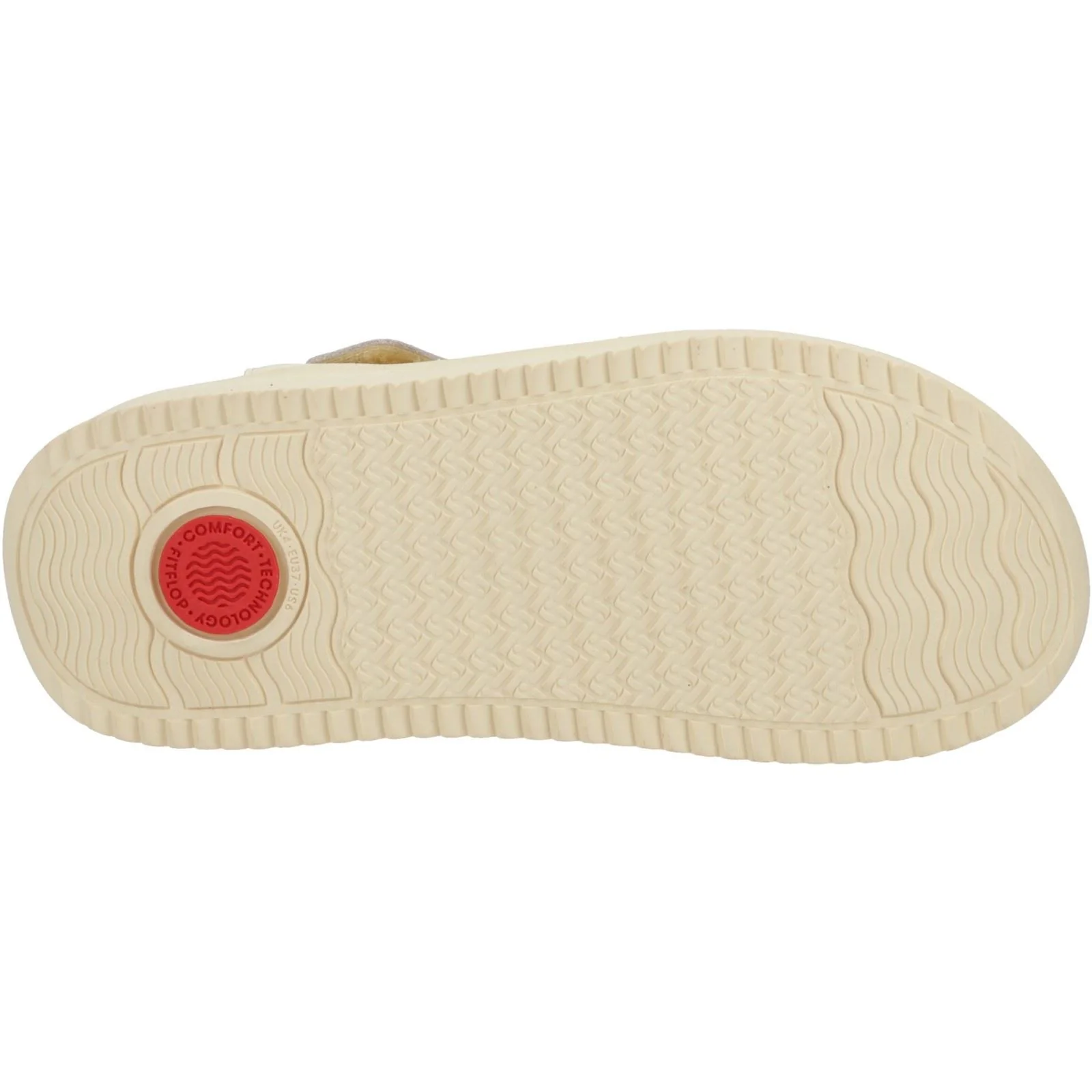 Fitflop Surff Back Strap Polyester/Leather Women's Mellow Yellow Wide Sandals - Image 3