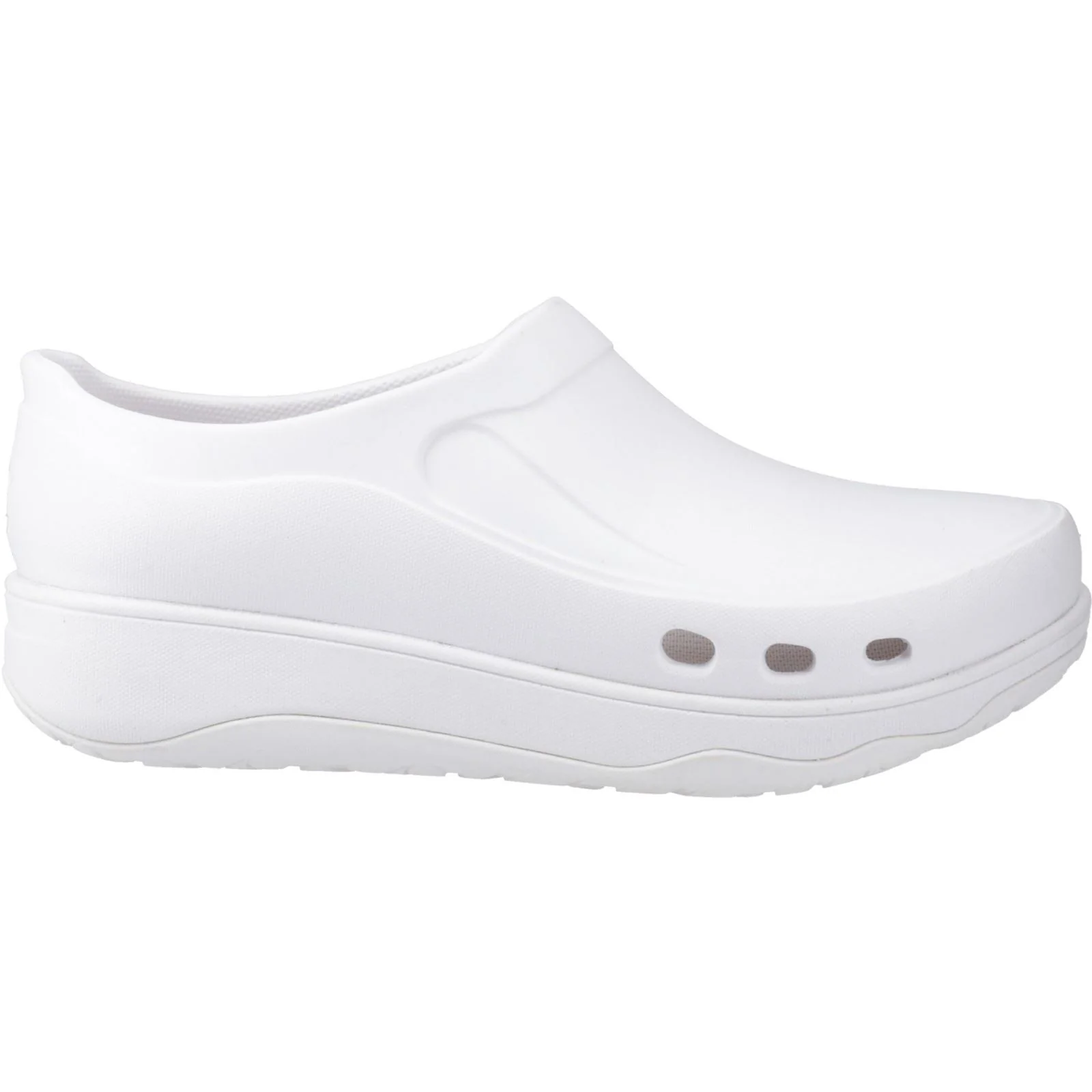 Fitflop Work High-Performance Professional EVA Women's Urban White Standard Clogs - Image 5