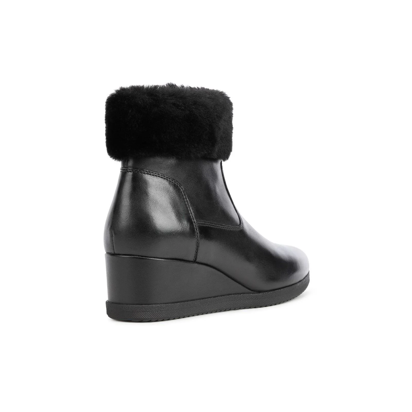 Geox Women's Anylla Wedge Ankle Boots in Black - Image 2