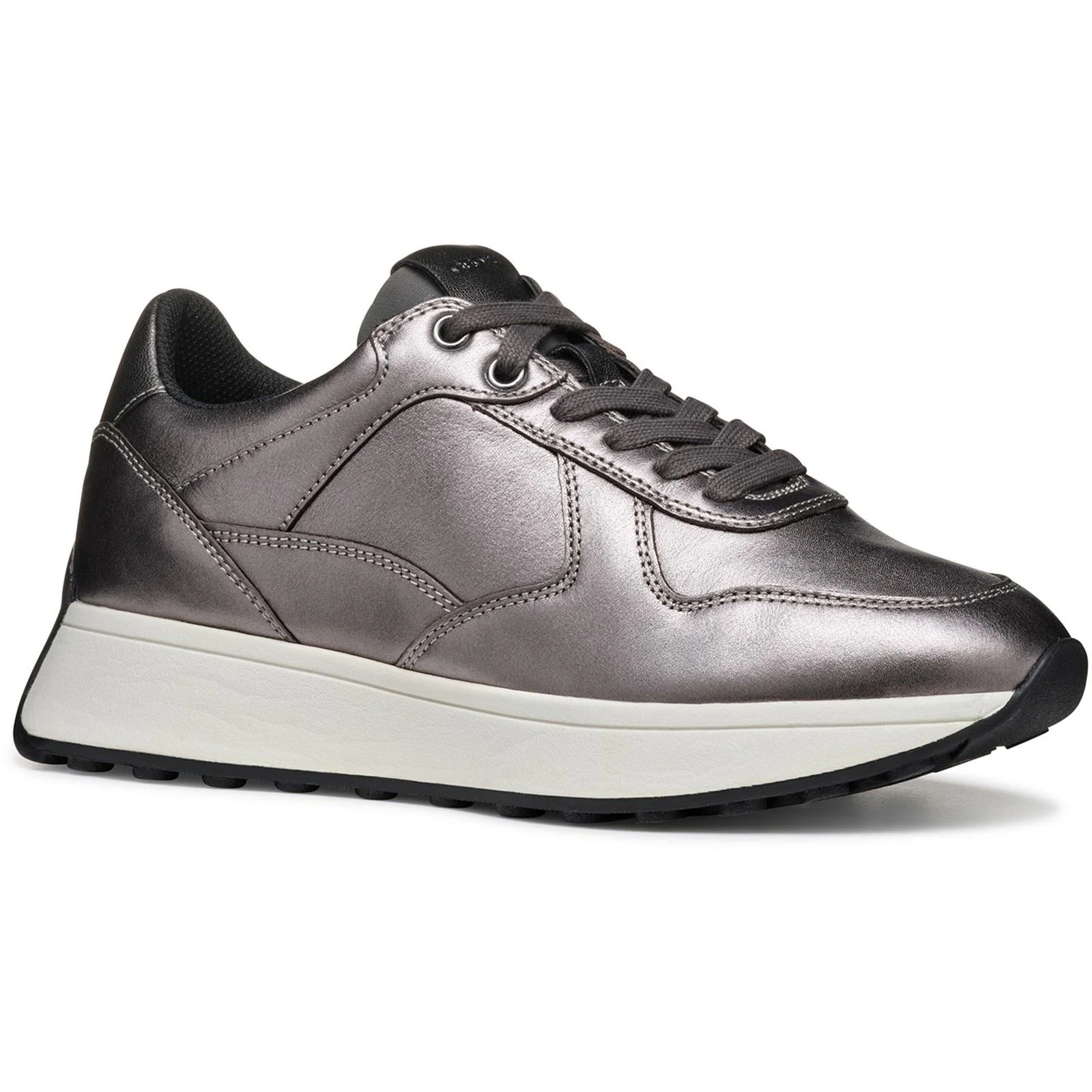 Geox Women's D AMABEL A SNEAKERS in Gun