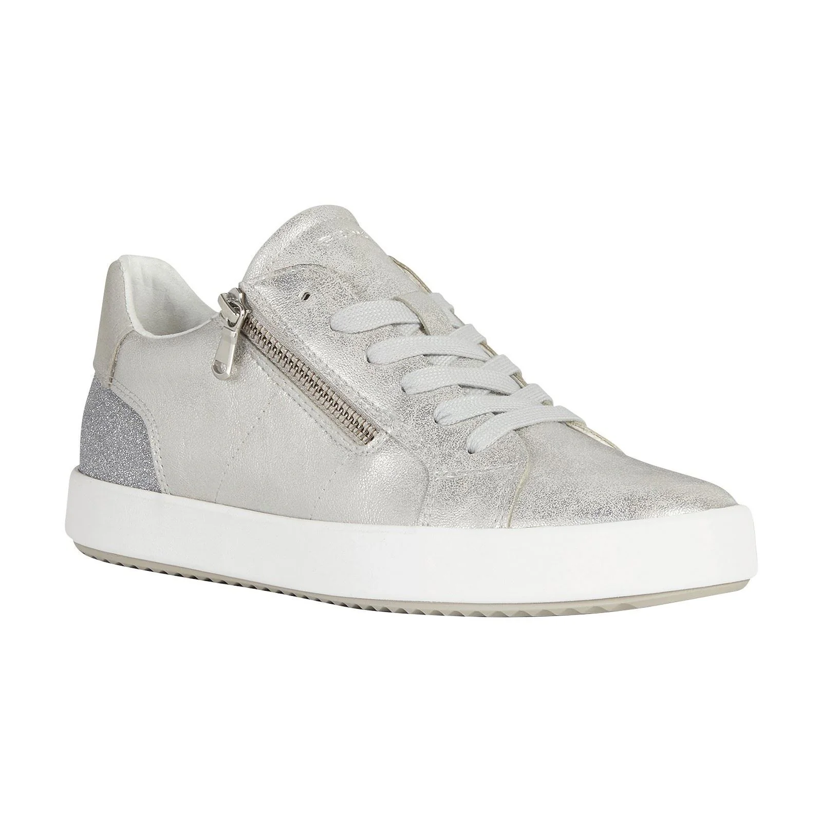 Geox Women's D Blomiee A Sneakers in Silver