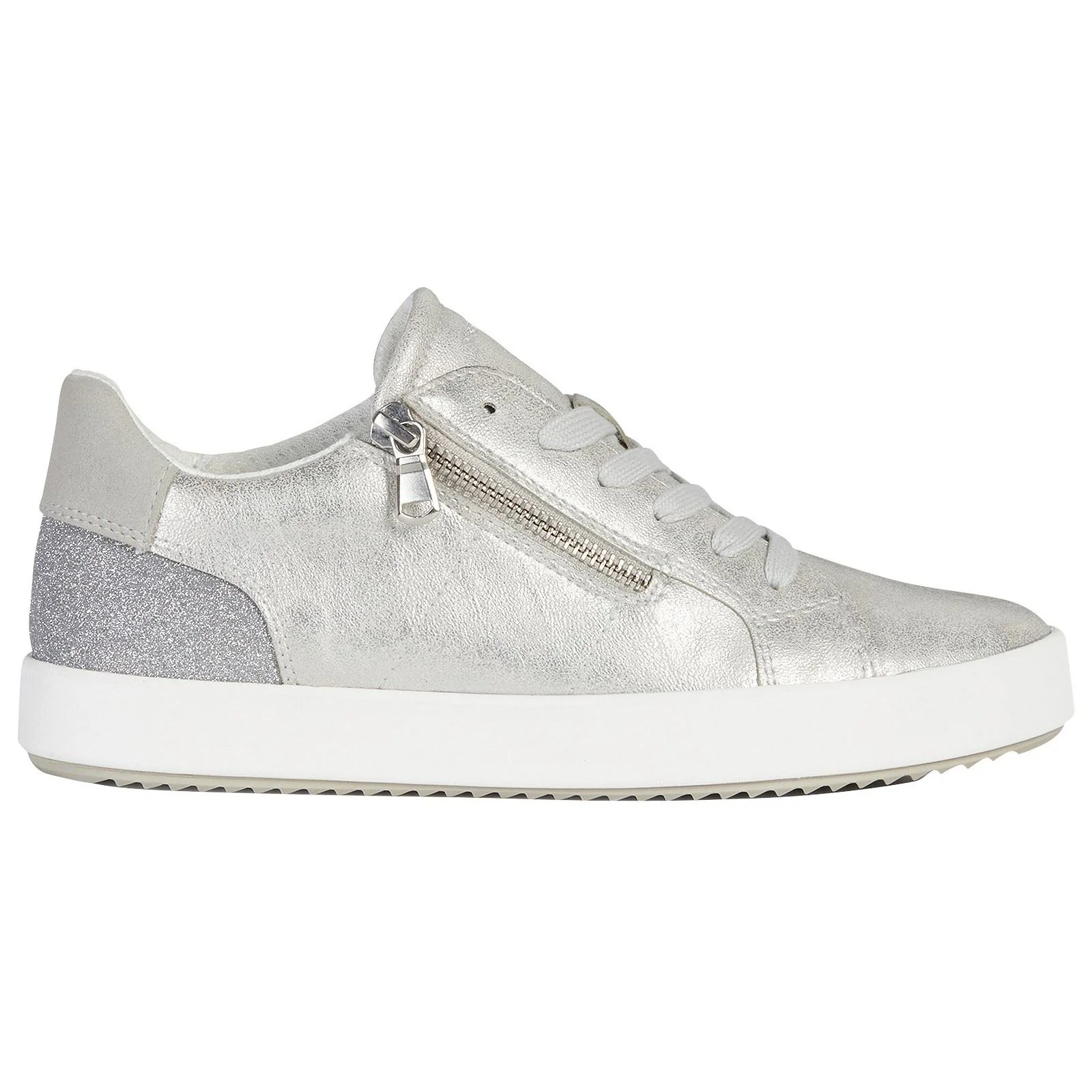 Geox Women's D Blomiee A Sneakers in Silver - Image 5