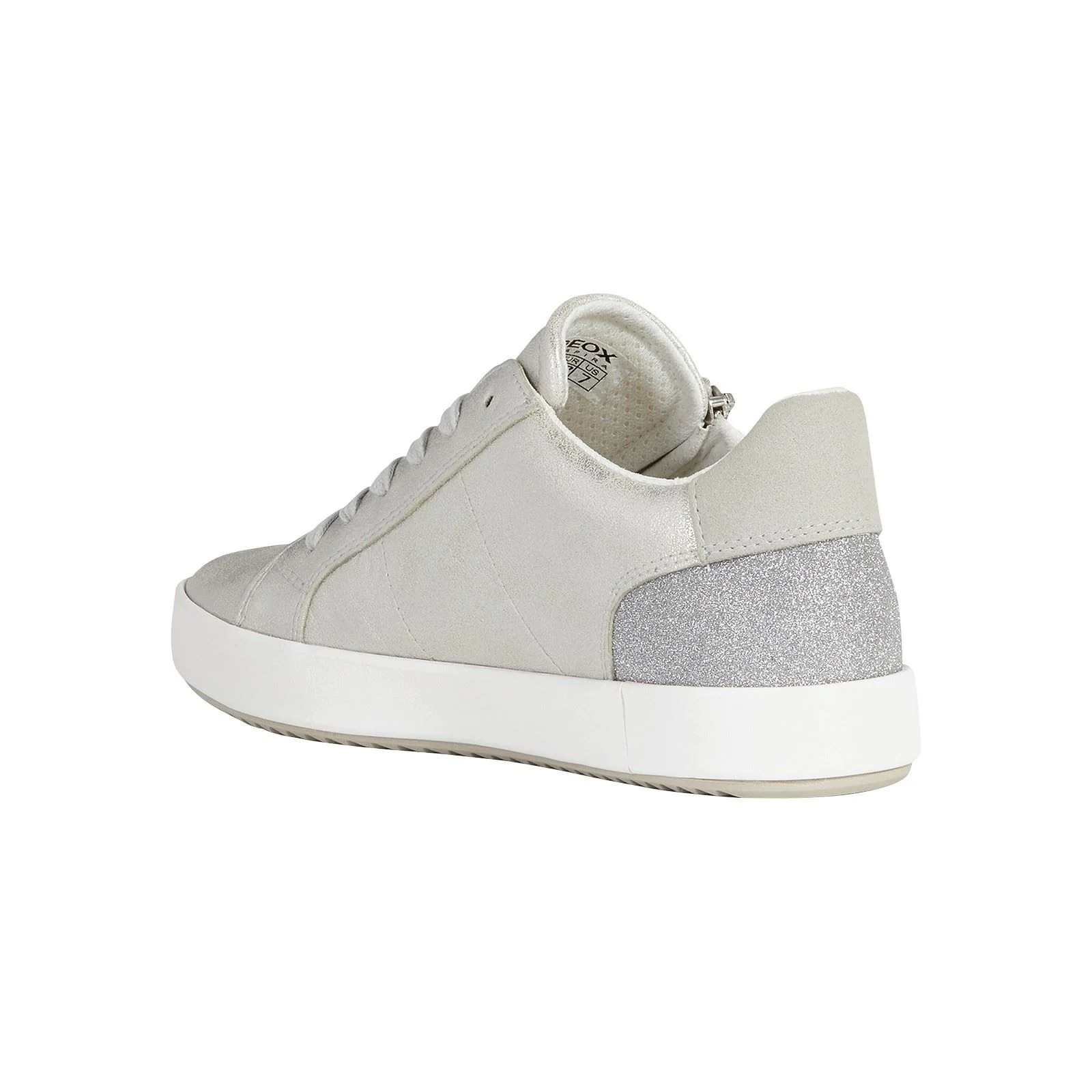 Geox Women's D Blomiee A Sneakers in Silver - Image 6