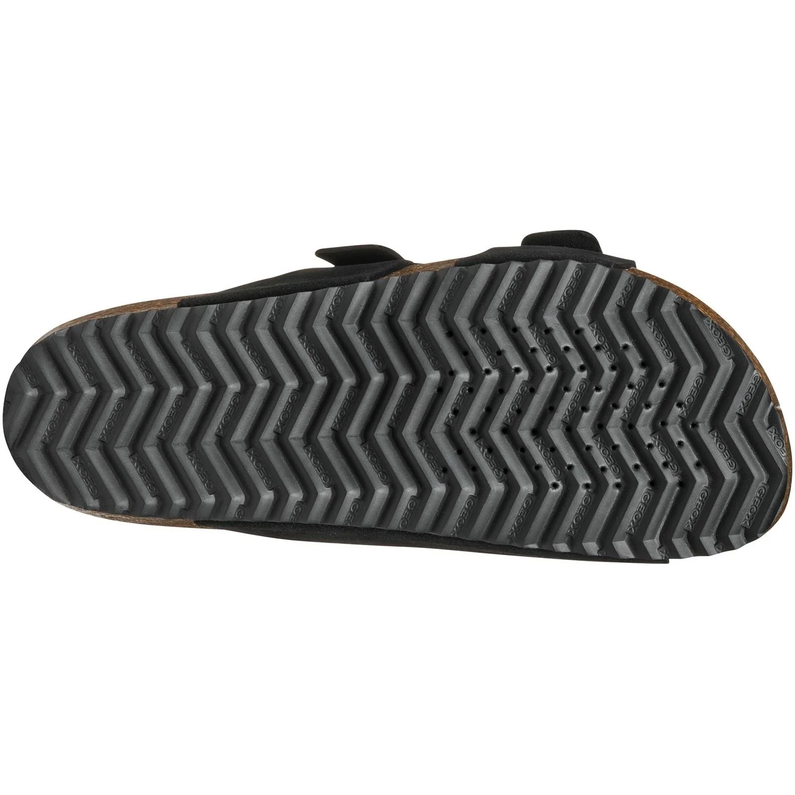 Geox D BRIONIA H Leather Women's Black Sandals - Image 3