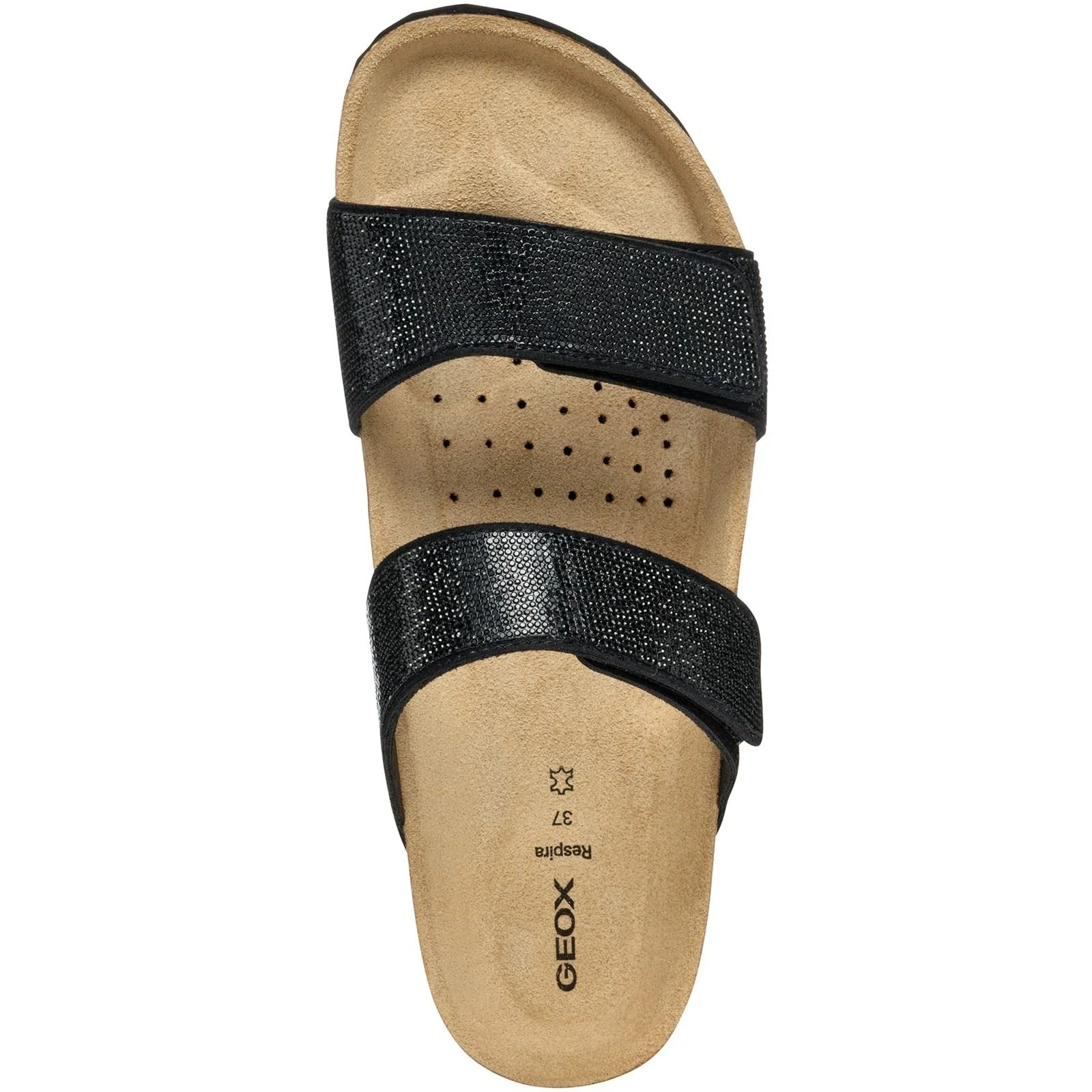 Geox D BRIONIA R Women's Black Sandals - Image 4